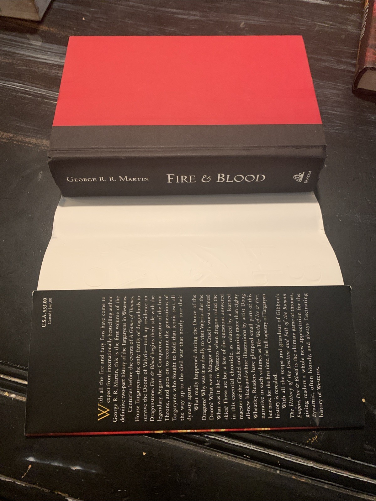 Fire and Blood : 300 Years Before Game of Thrones by George R. R. Martin 1st/1st