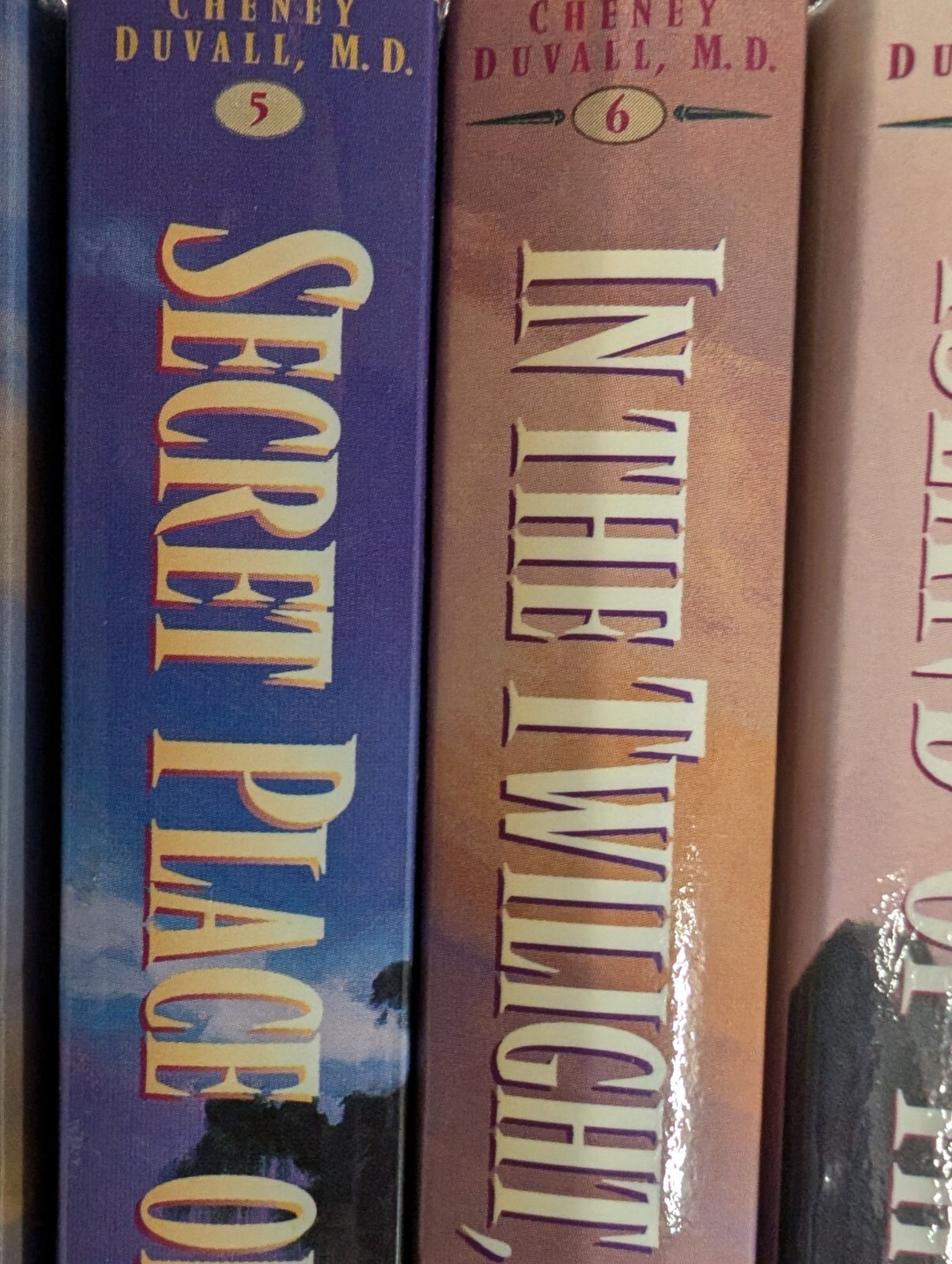 Cheney Duvall, M.D. Series 1-8 1800s Bethany House pub 1990s PB VG 241003