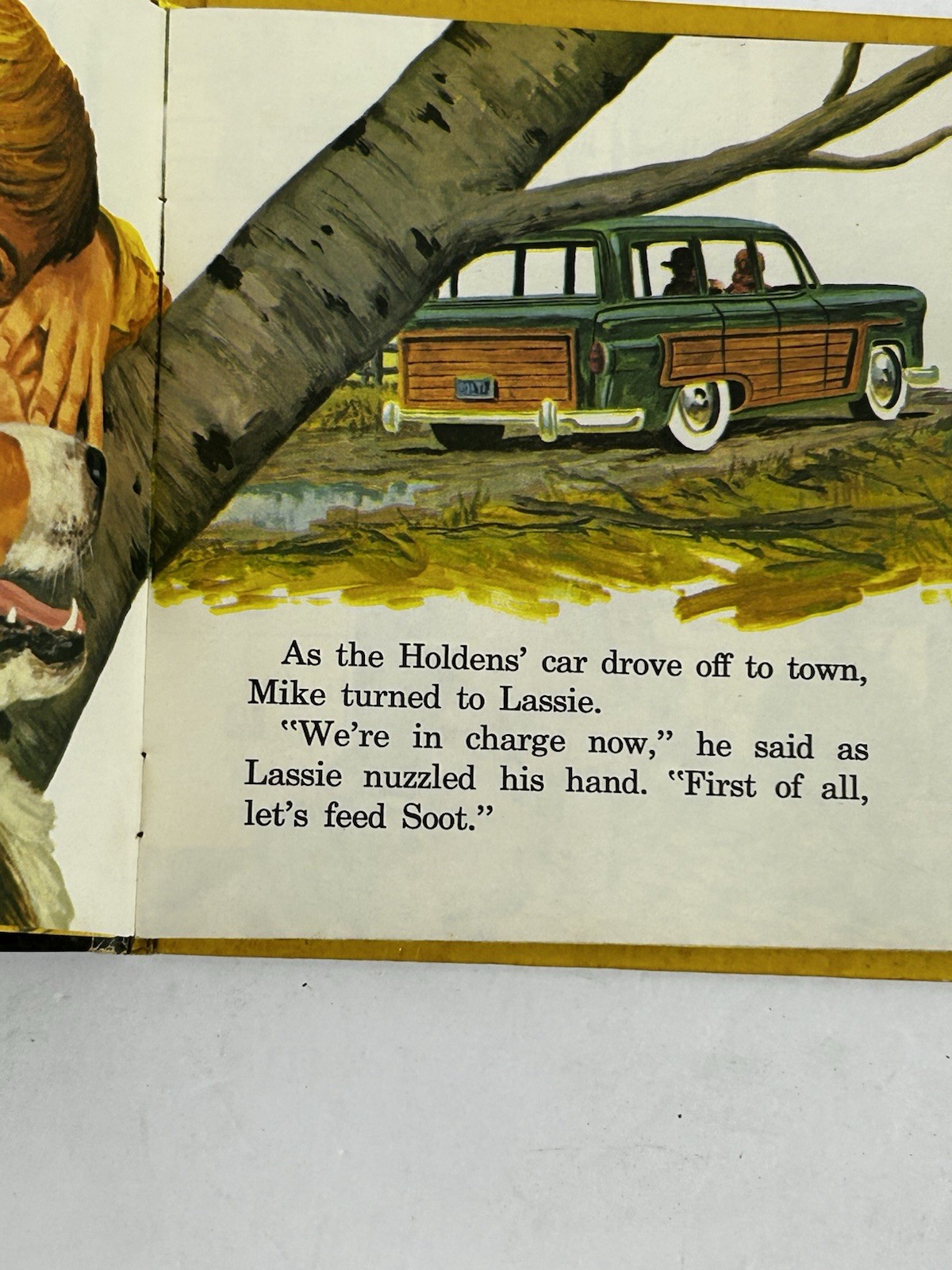 Lassie – The Busy Morning A Tell-A-Tale Book Hardcover 1973
