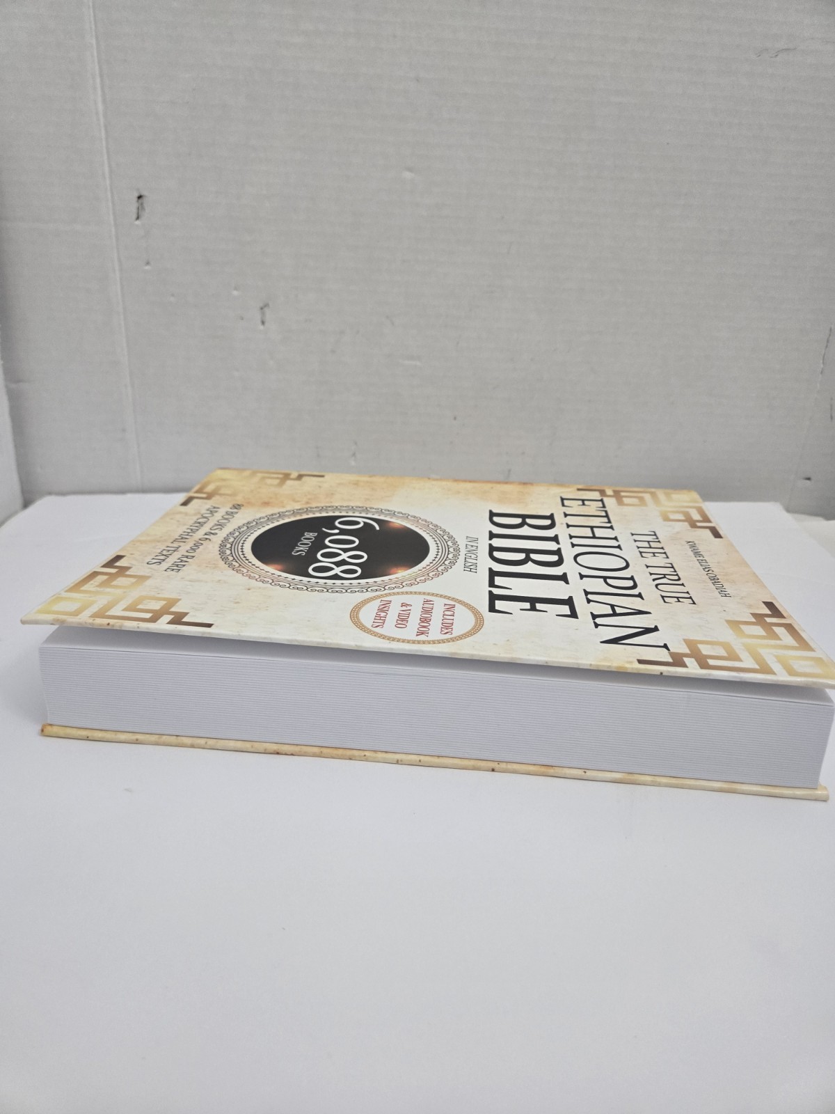 The TRUE Ethiopian Bible Hardcover KWAME ELIAS OBADIAH English