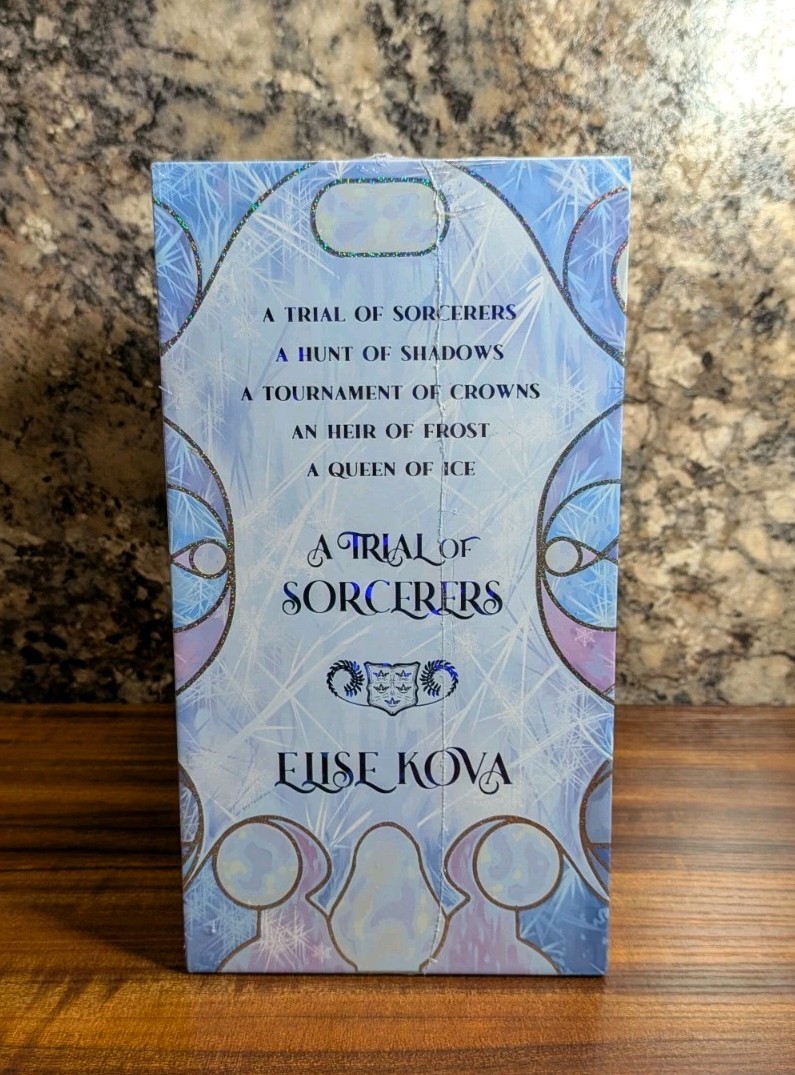 Books For Days Crate A Trial of Sorcerers Series By Elise Kova Box Set Sealed