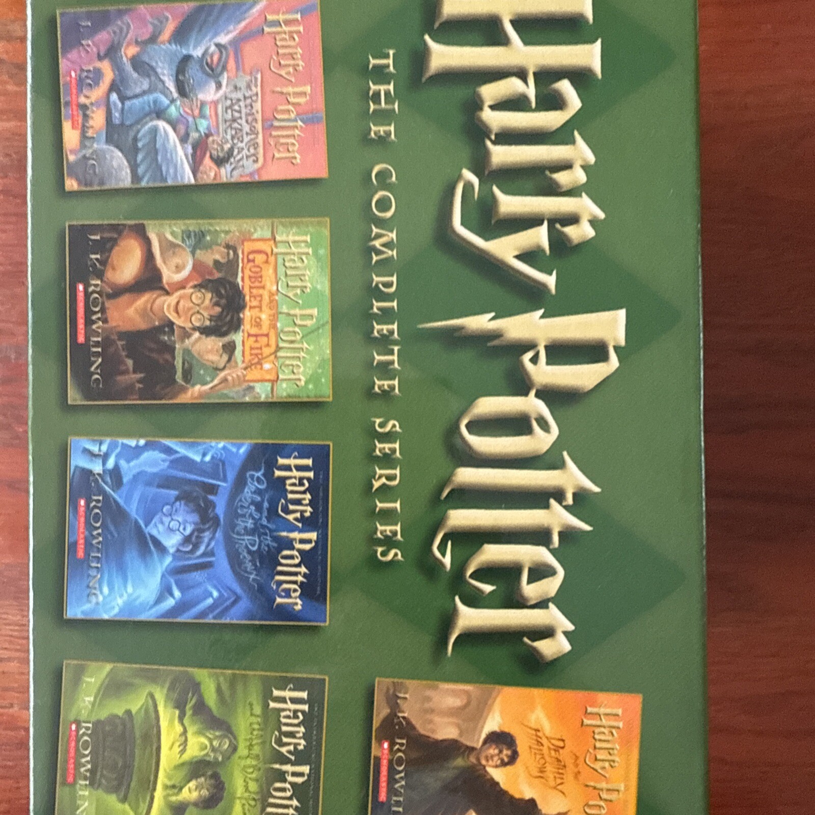 Harry Potter Paperback Boxset #1-7 by J. K. Rowling (2009, Hardcover)