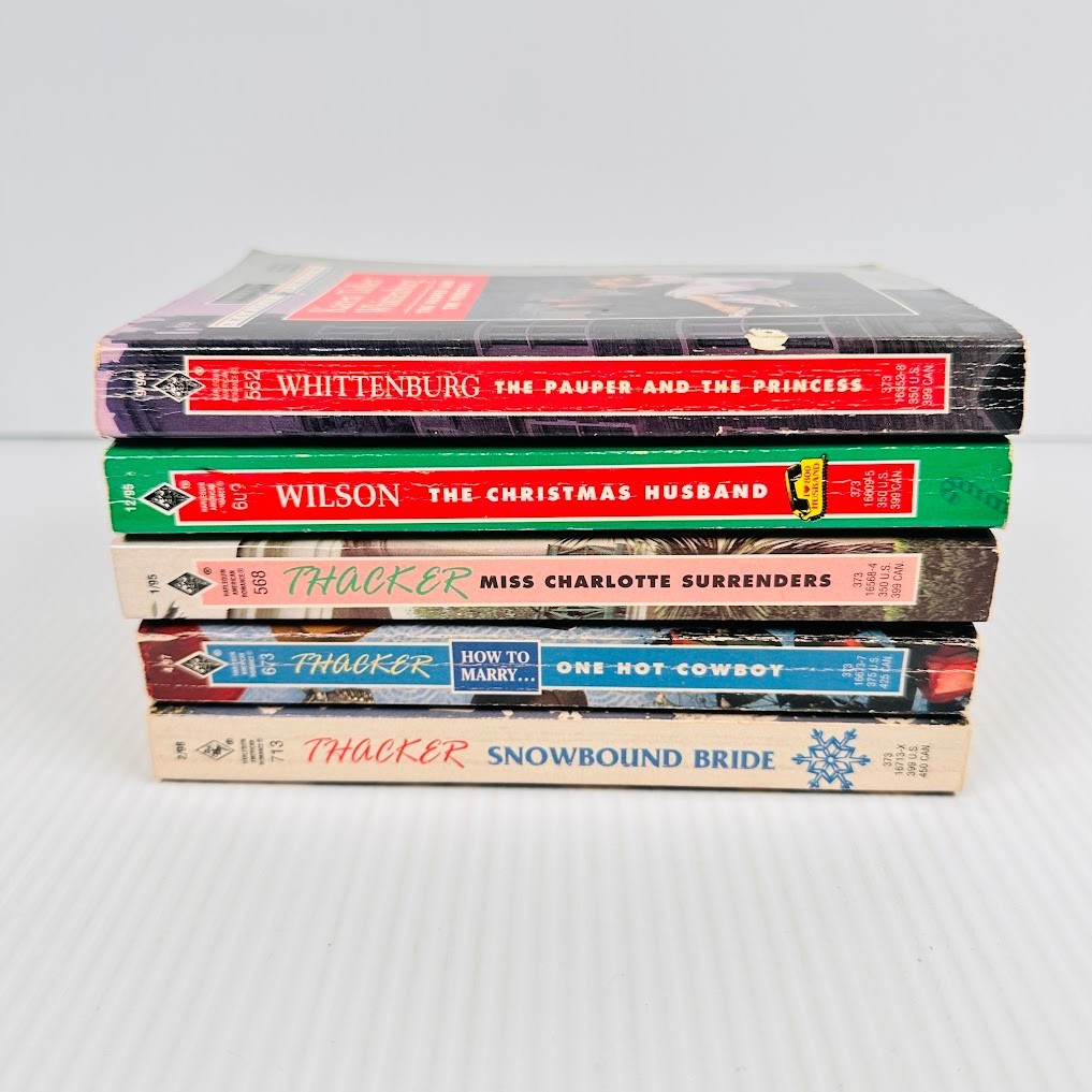 5x Harlequin American Romance Paperback Books/Novels – Multiple Titles/Authors
