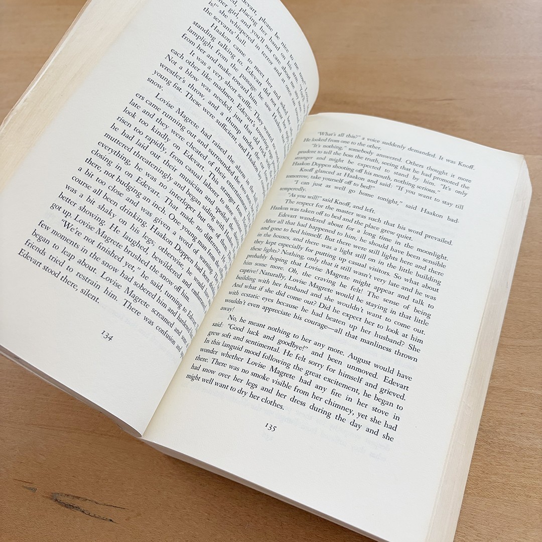 Knut Hamsun: Wayfarers, Farrar Straus Giroux, 2nd Edition PB, N648, US, 1981
