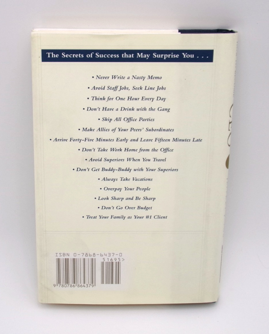 How To Become CEO by Jeffrey J. Fox – Hardcover 1998 First Edition