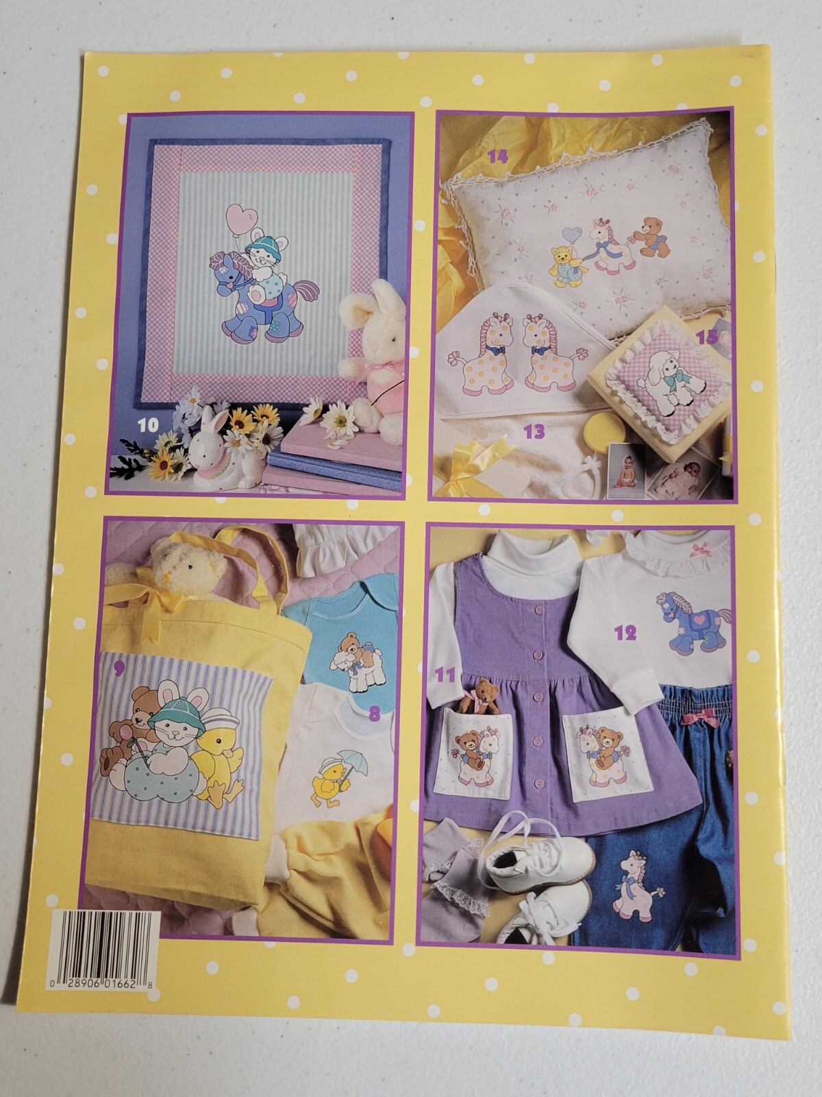 Leisure Arts Iron-On Transfers Leaflets – Santa, Hobby and Baby, 1996