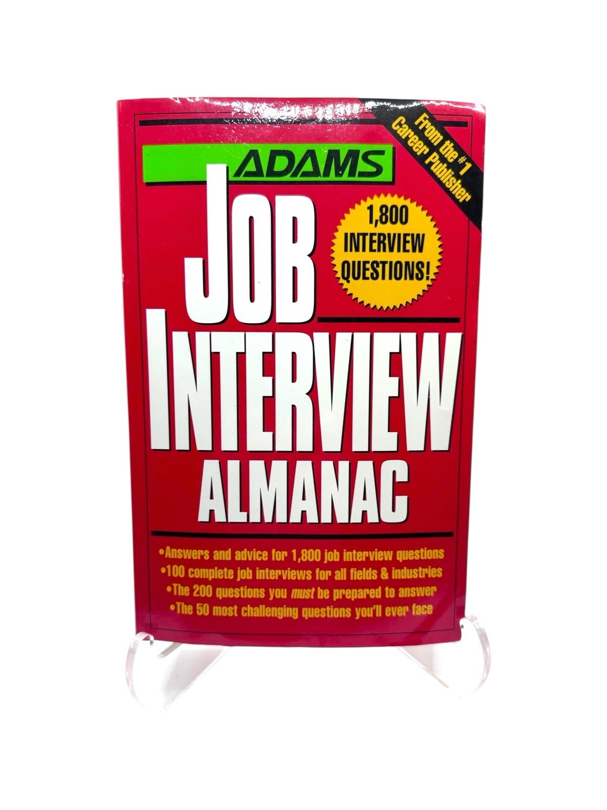 Adams Resume Almanac Paperback Jobs Cover Letters Careers Employ