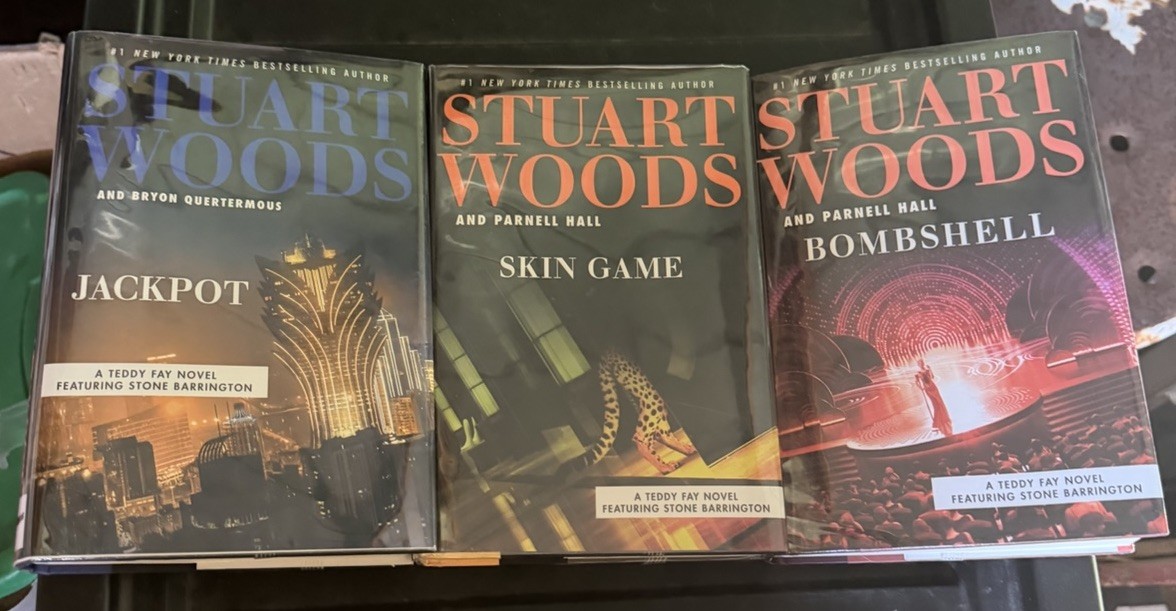 Lot of 5 Stuart Woods Books – Teddy Faye Featuring Stone Barrington Series HC