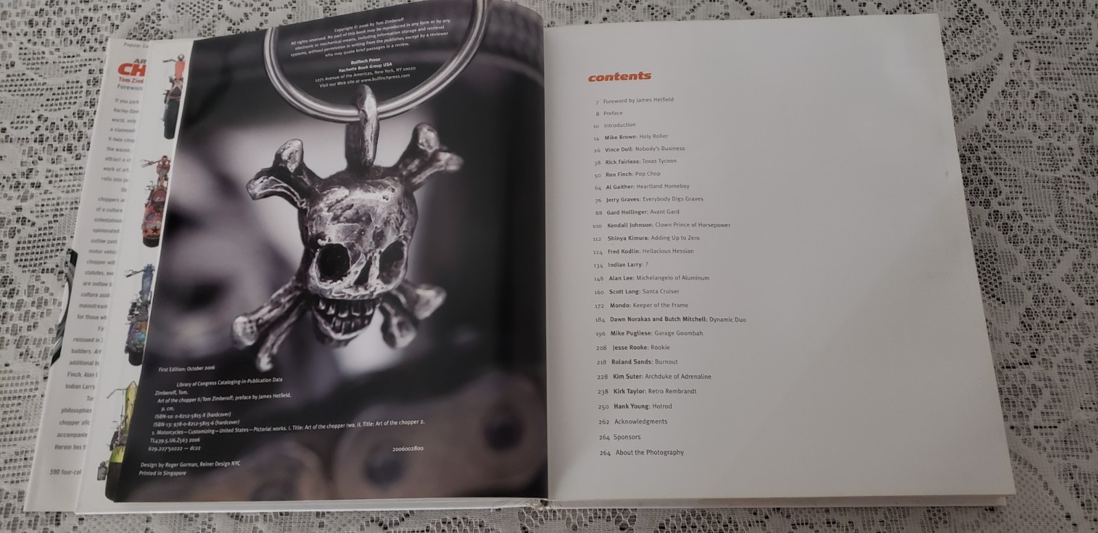 ART OF THE CHOPPER II BY TOM ZIMBEROFF~1ST EDITION~2006~ 264 PAGES~ILLUSTRATED