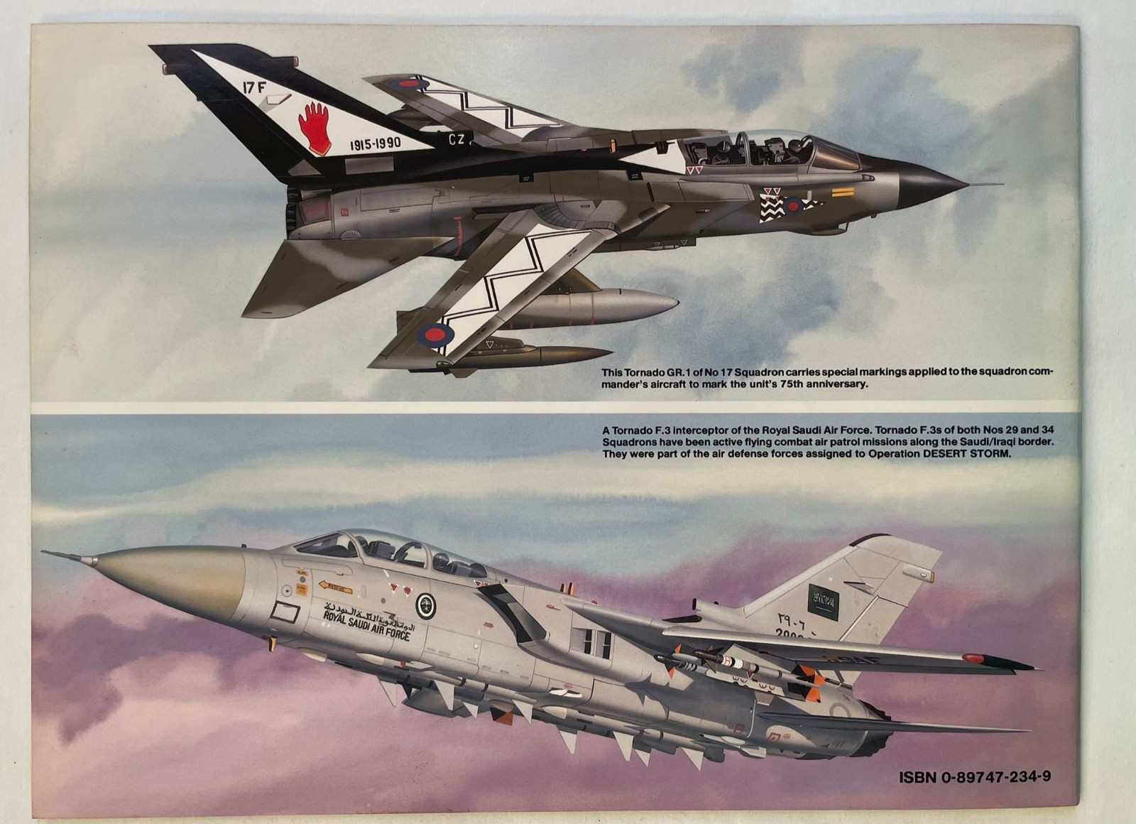 Panavia Tornado In Action Aircraft Number # 111 1991 Squadron / Signal 1111 RAF
