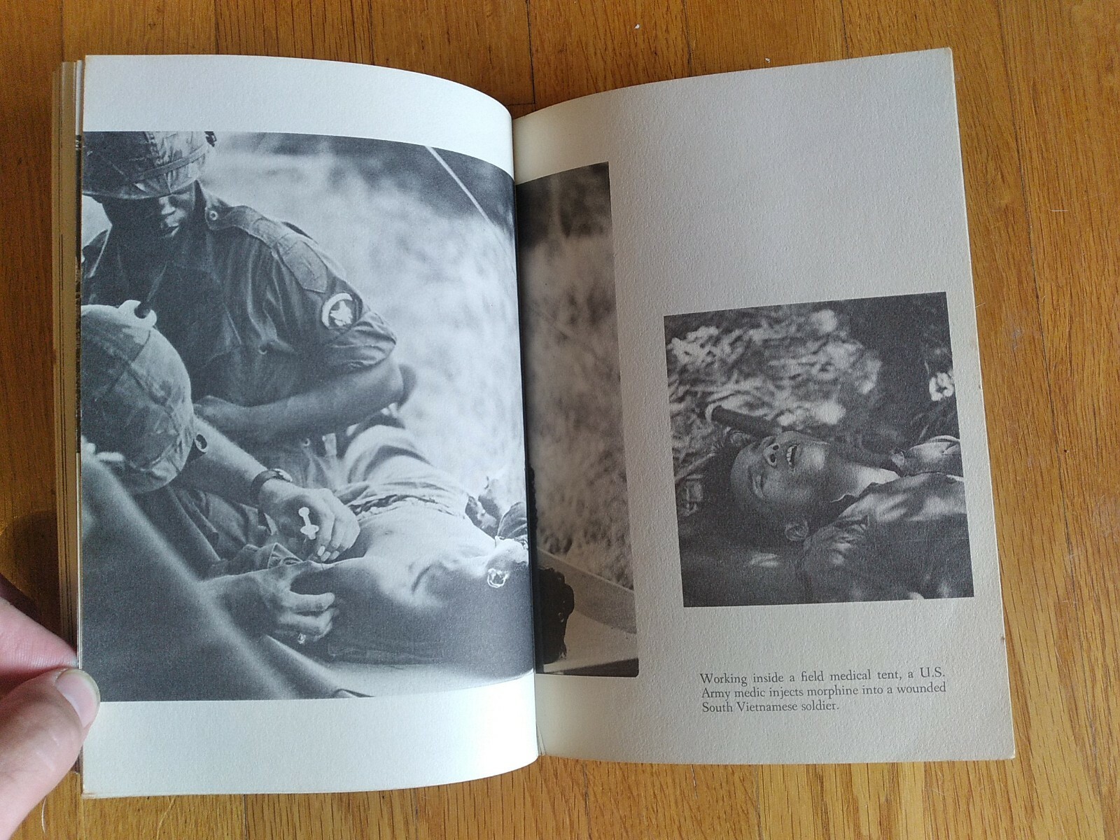 Medics In Action by Barbara Hand Herrera Military Vietnam BW Photos PB