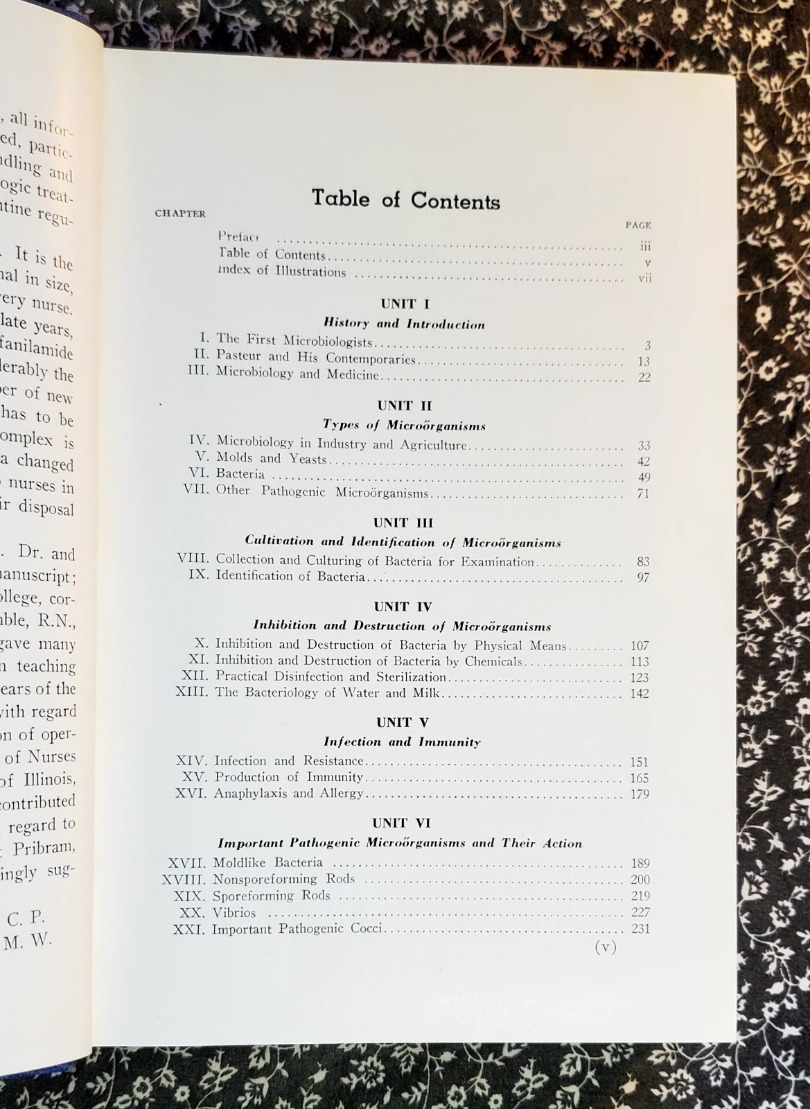 Microbiology Pathology And Nursing Eugene C. Piette, 1940, HC