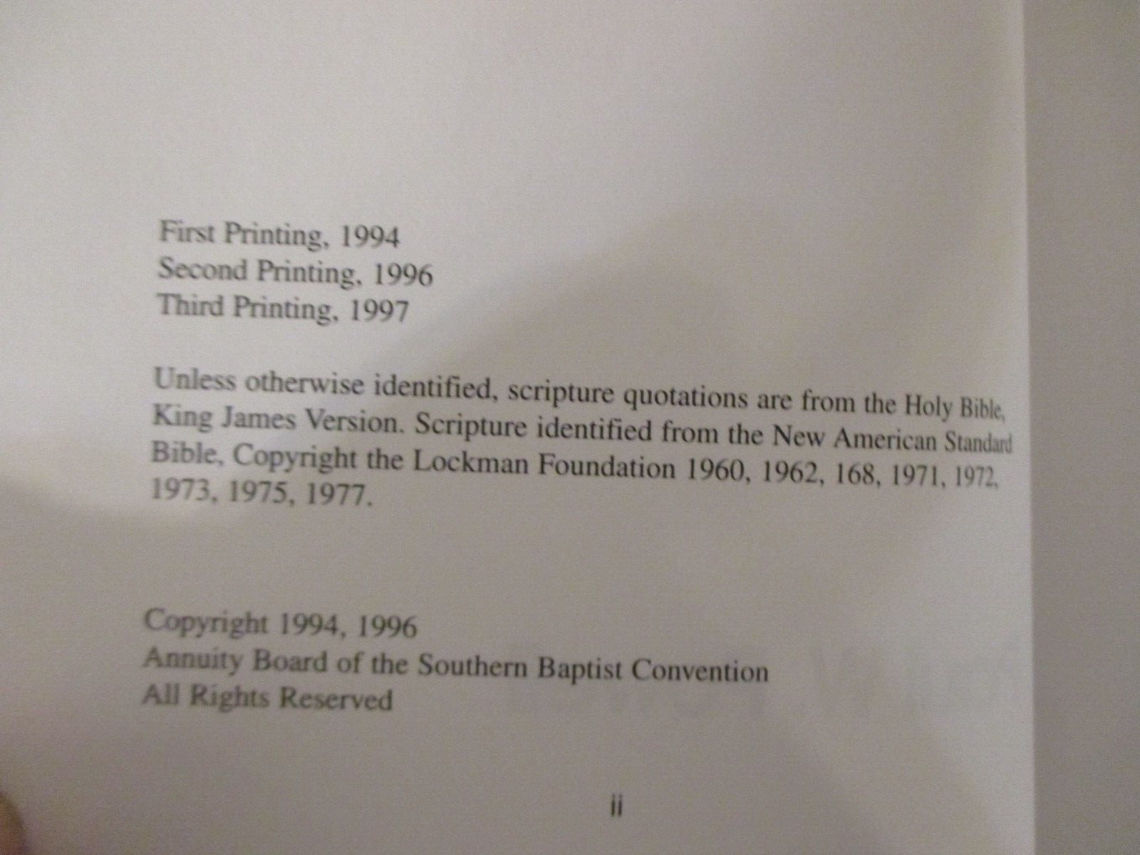 The New Ministers Manual by Paul W. Powell, 1996 HC, 104 pages