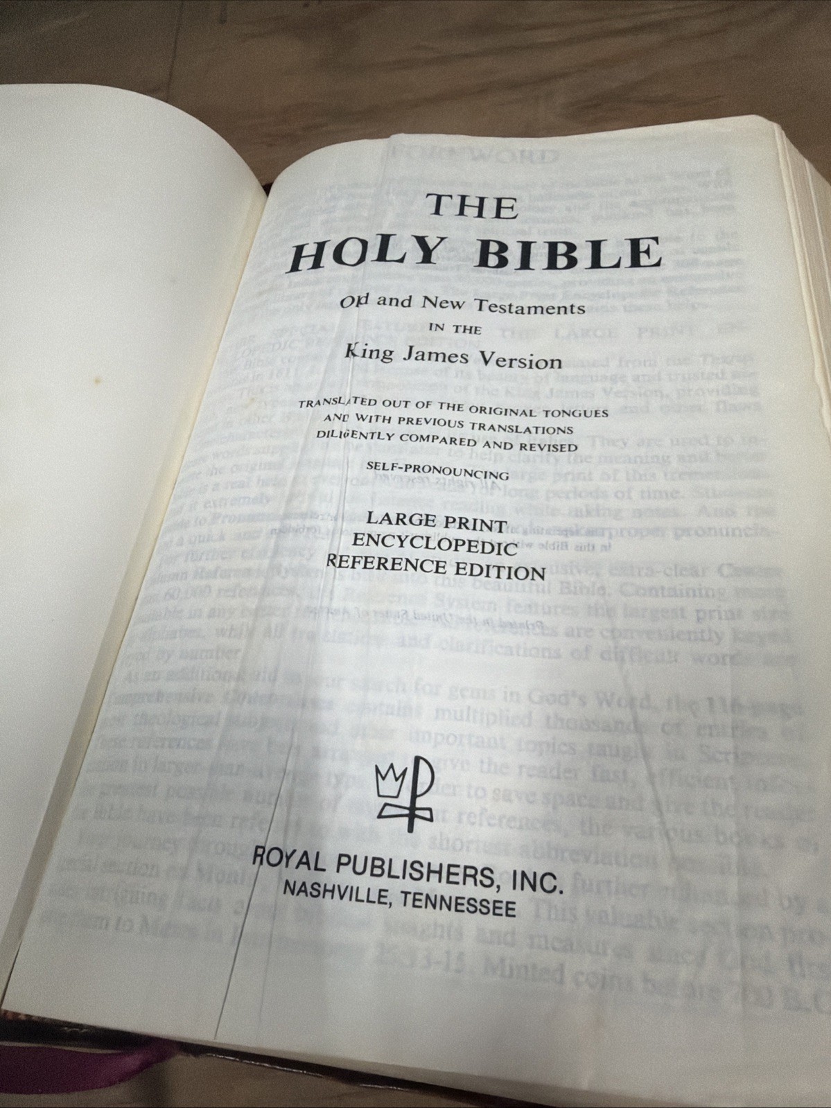 KJV LARGE PRINT Rhema Study Bible; Red GENUINE LEATHER Red Letter; Kenneth Hagin