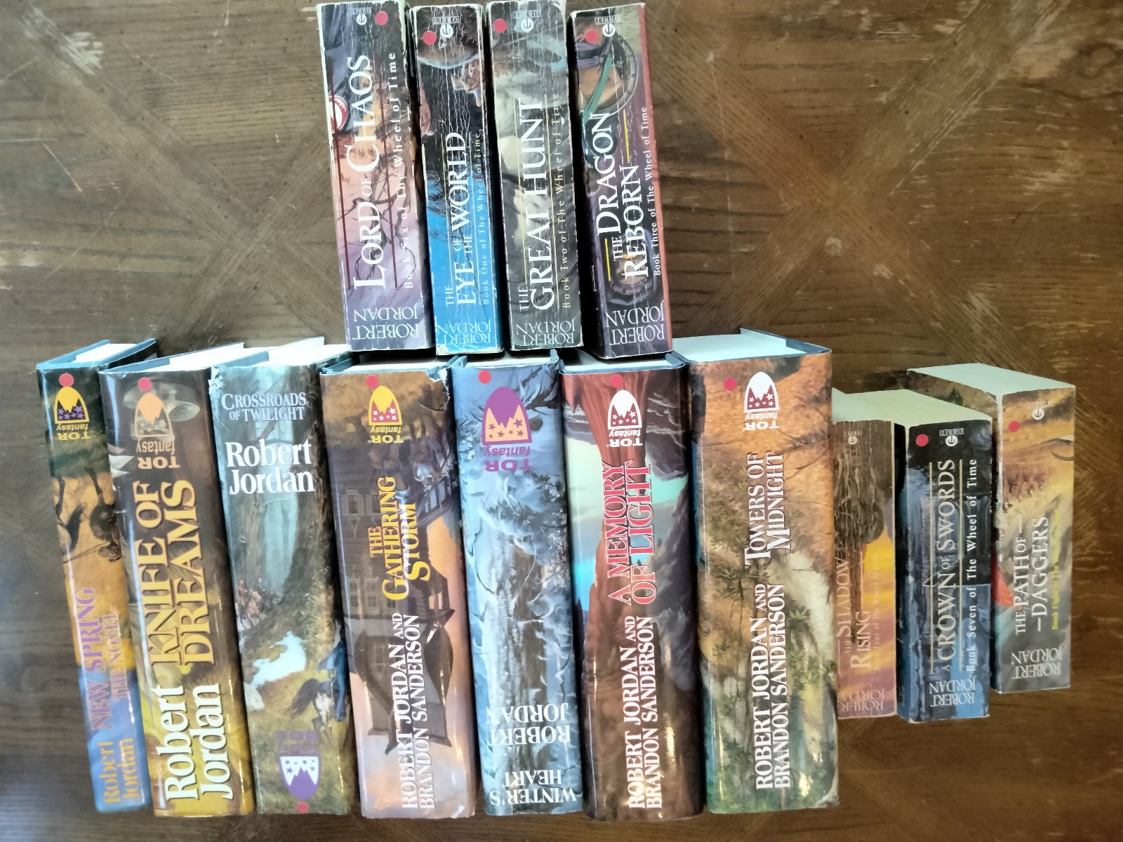 Wheel of Time by Robert Jordan Brandon Sanderson HC PB LOT of 14