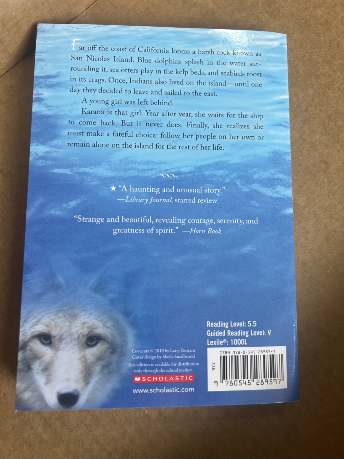 Island of the Blue Dolphins – Paperback By ODell, Scott – GOOD