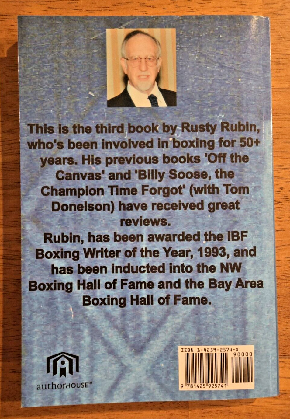 Woozel, Boxing & Me: A Look at the Funny Side of Boxing by Rusty Rubin, Inscribe