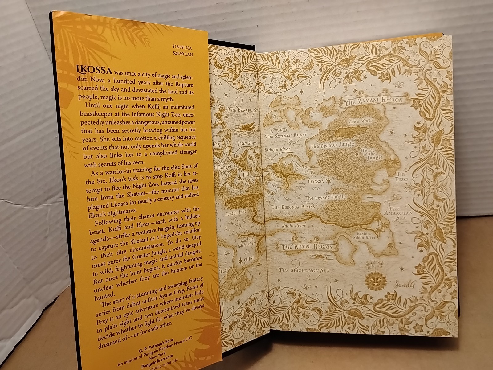 Beasts of Prey by Ayana Gray – Exclusive Barnes & Noble Edition 1st Ed 1st Print
