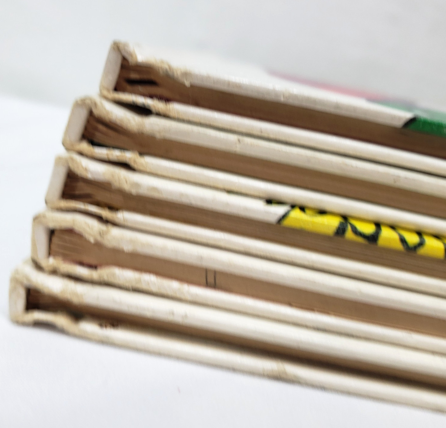 Vintage Sesame Street Books Lot 5 Preschool Press 1970s Hardcover Set Shapes ABC