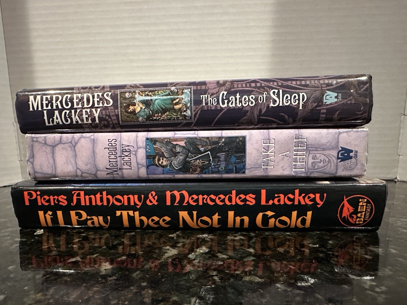 Mixed Lot of 3 Mercedes Lackey Hardcover Books