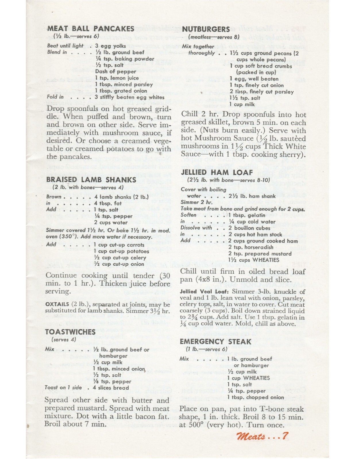 Betty Crocker: Your Share (WWII War Time Rations Cookbook) – Color Reprint NEW