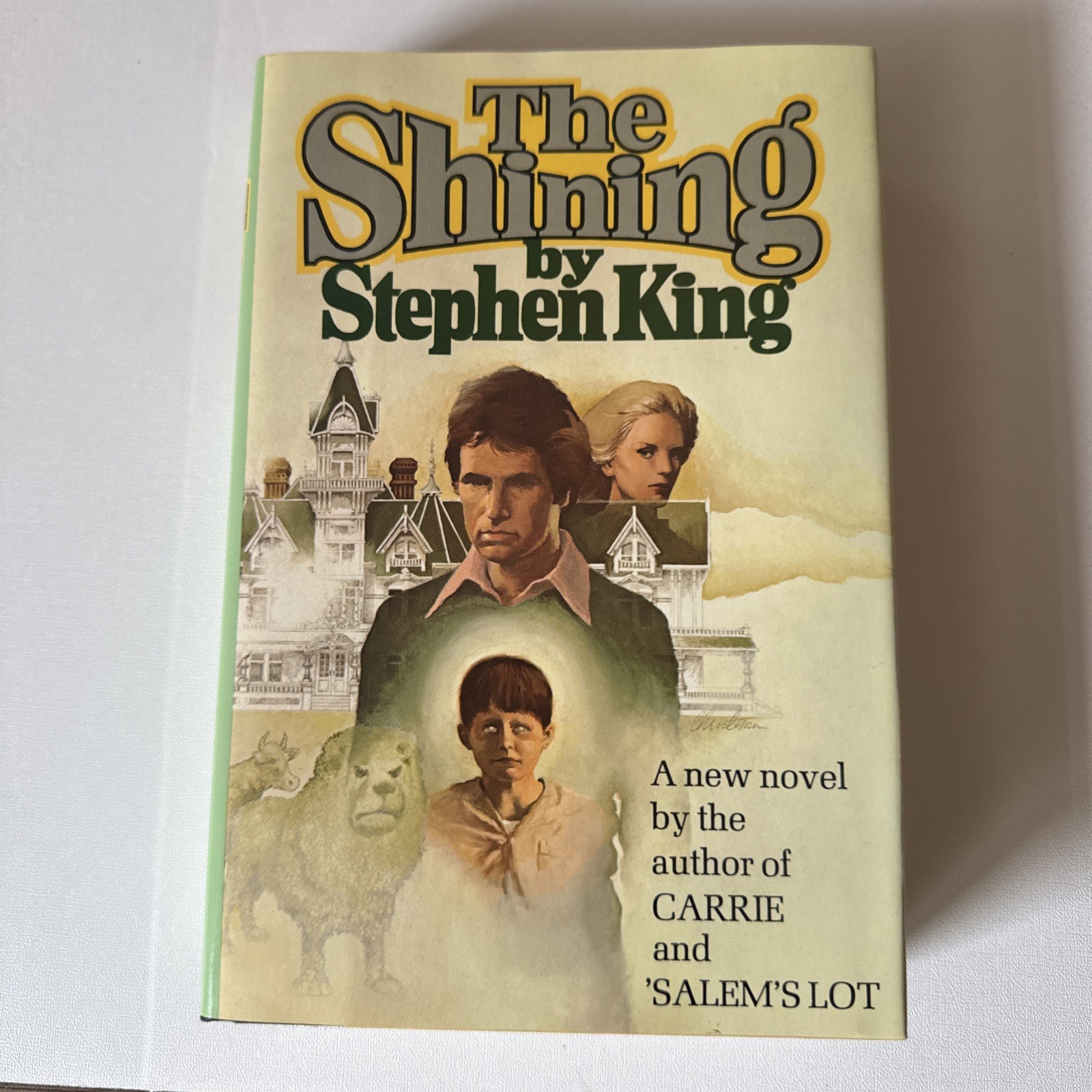Hardcover – „The Shining“ by Stephen King – Printed 1977 Doubleday 1st Edition