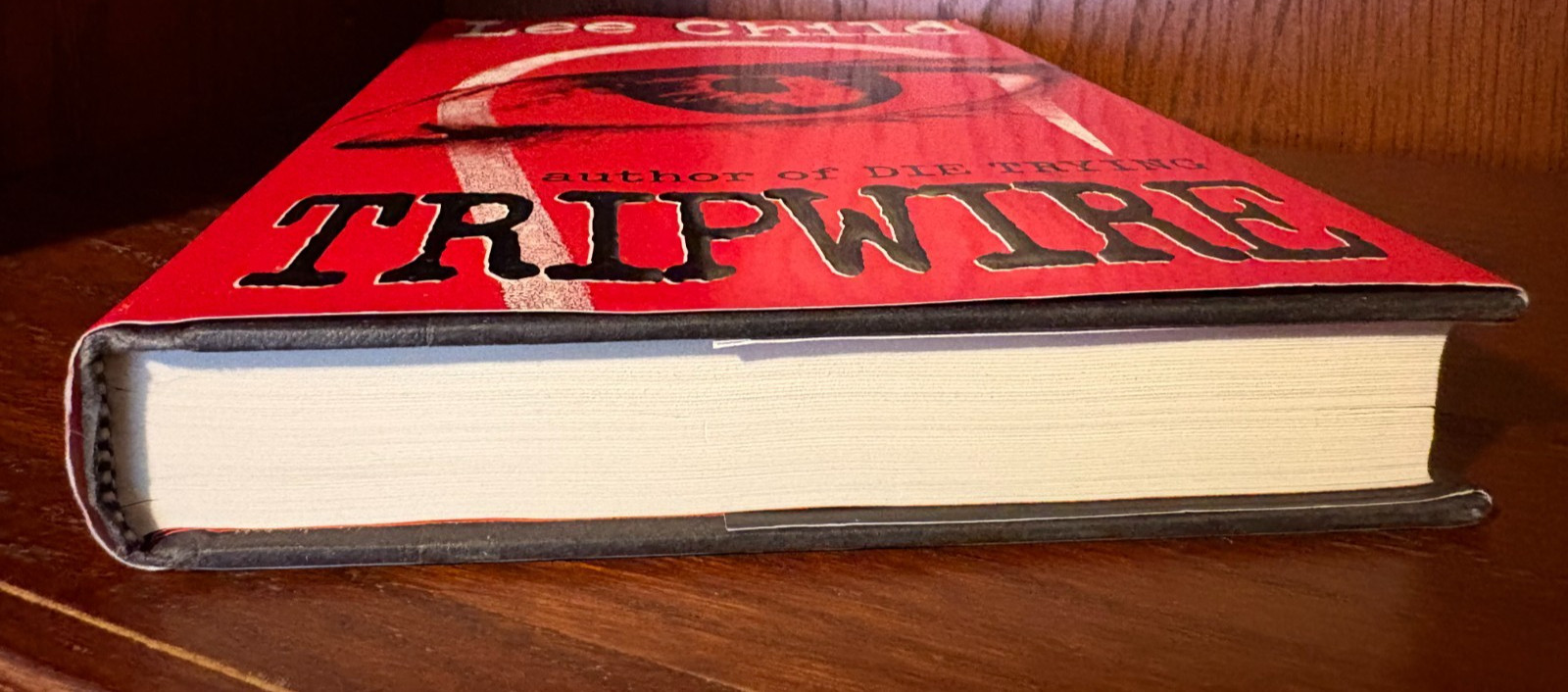 Lee Child Tripwire Jack Reacher Series Hard Cover DJ Very Good