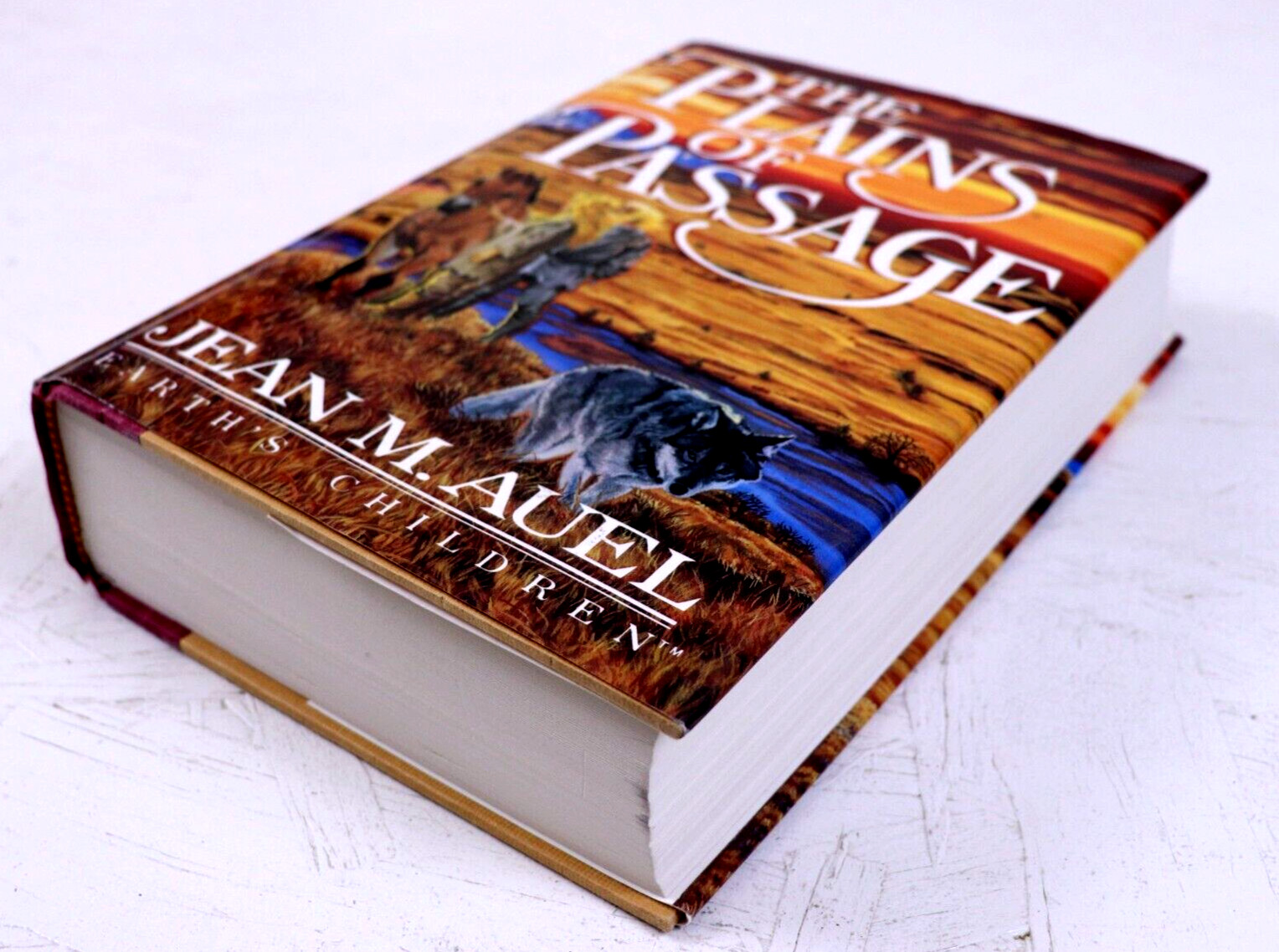 Earth’s Children Ser.: The Plains of Passage by Jean M. Auel (1990, Hardcover DJ