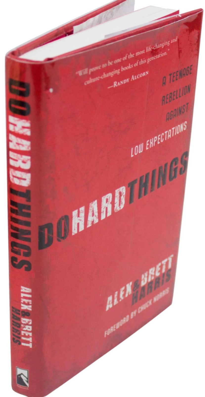 ALEX & BRETT HARRIS Do Hard Things Book 2X SIGNED 1ST EDITION Hardcover EUC 2008