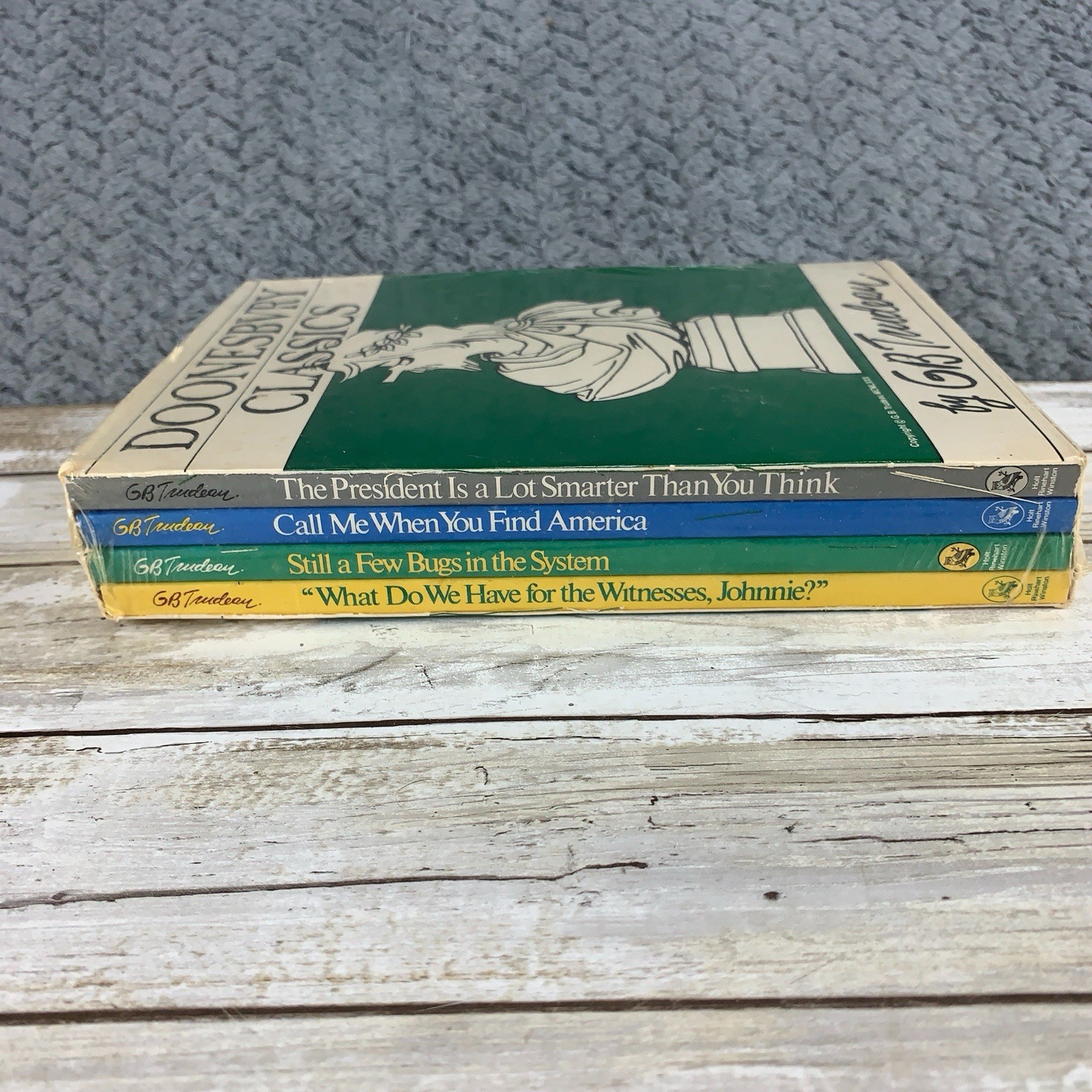 Doonesbury Classics Box Set by G.B. Trudeau Vintage Paperback Box Set