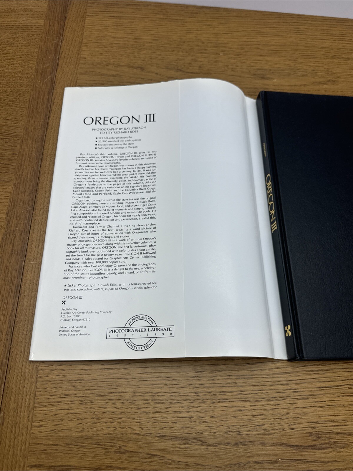 OREGON III Photography by Ray Atkeson & Text By Richard Ross