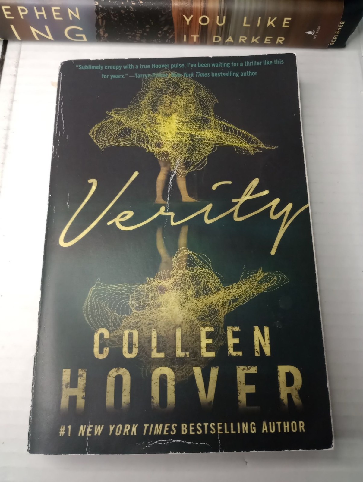 Set Of 7 Popular Fiction Books By Colleen Hoover Liane Moriarty & Stephen King I