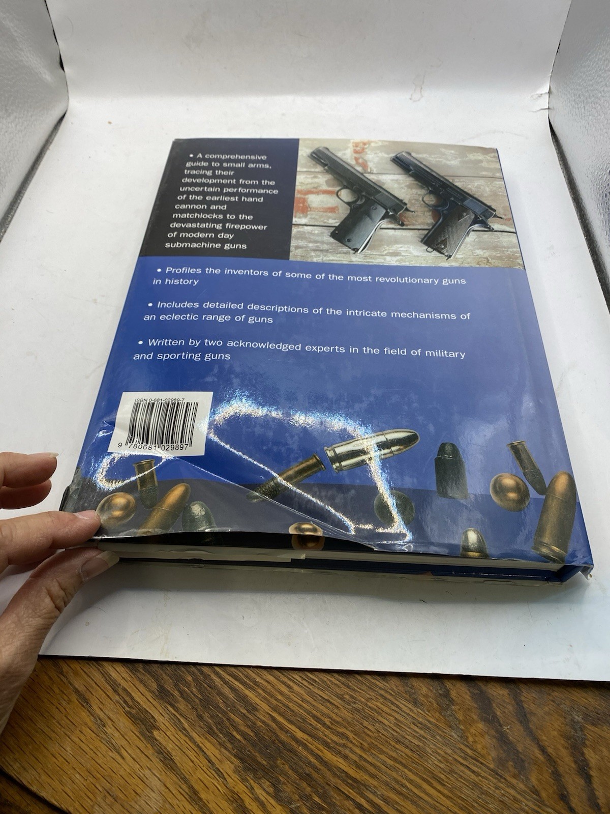 Book of Guns and Gunsmiths by Anthony North & Ian V. Hogg Large HC