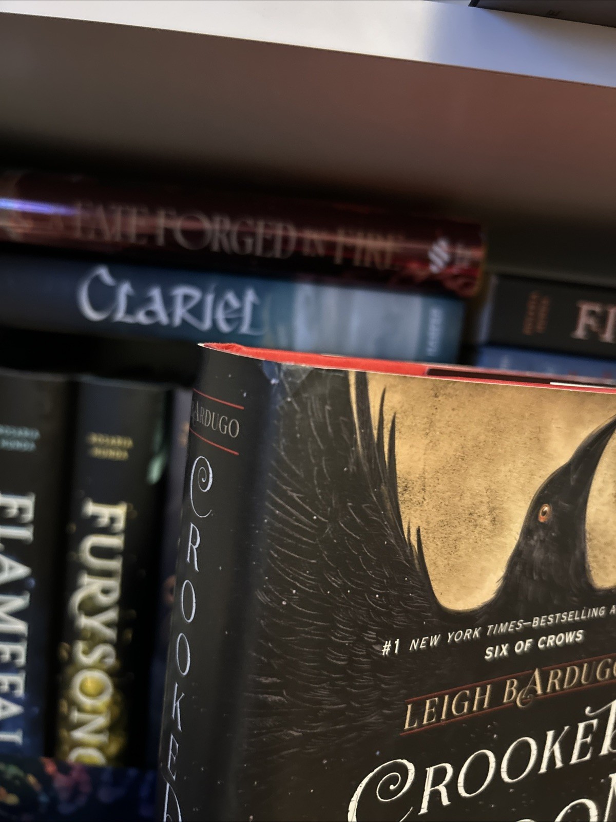 Crooked Kingdom by Leigh Bardugo 1st Edition 1st Print Sprayed Red Edges