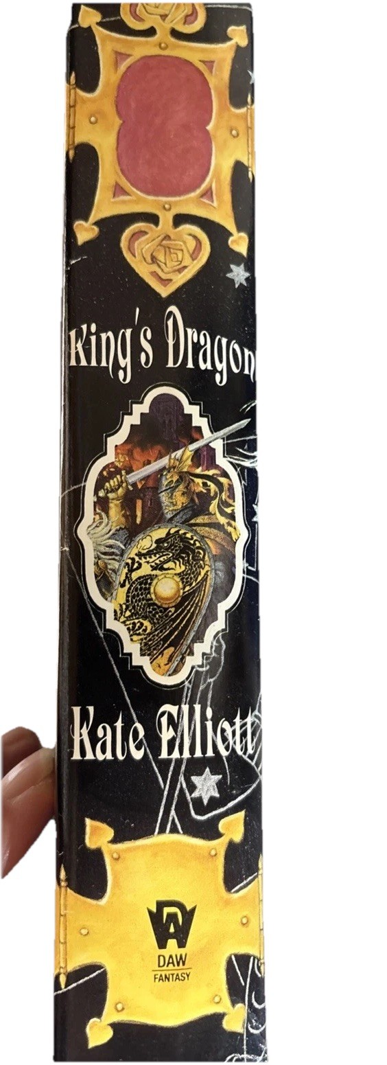 King’s Dragon Vol 1 of Crown of Stars Kate Elliott Hardcover 1997 First Printing