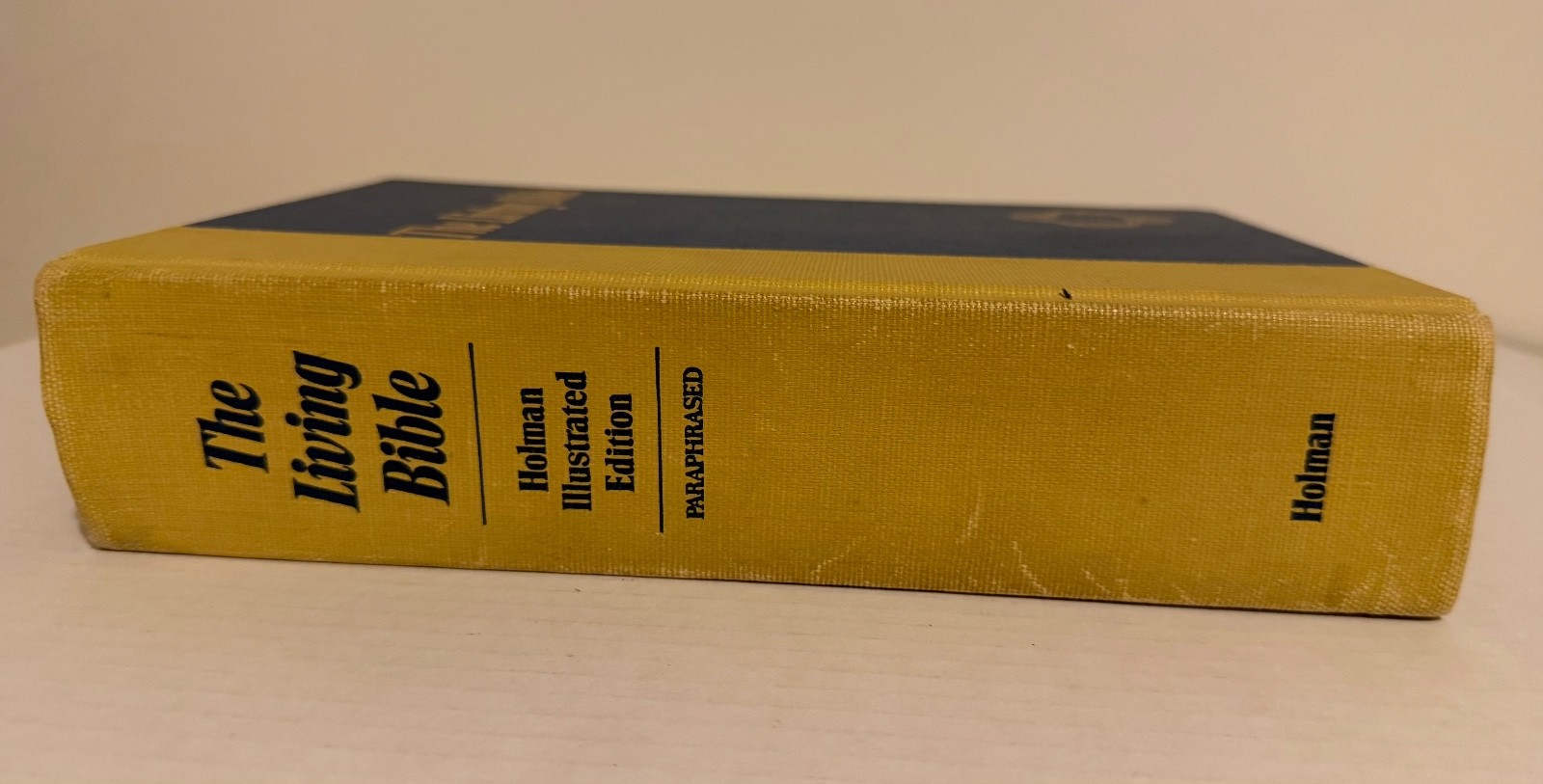 The Living Bible Holman Illustrated Edition -Paraphrased 1973 Tyndale Color pics