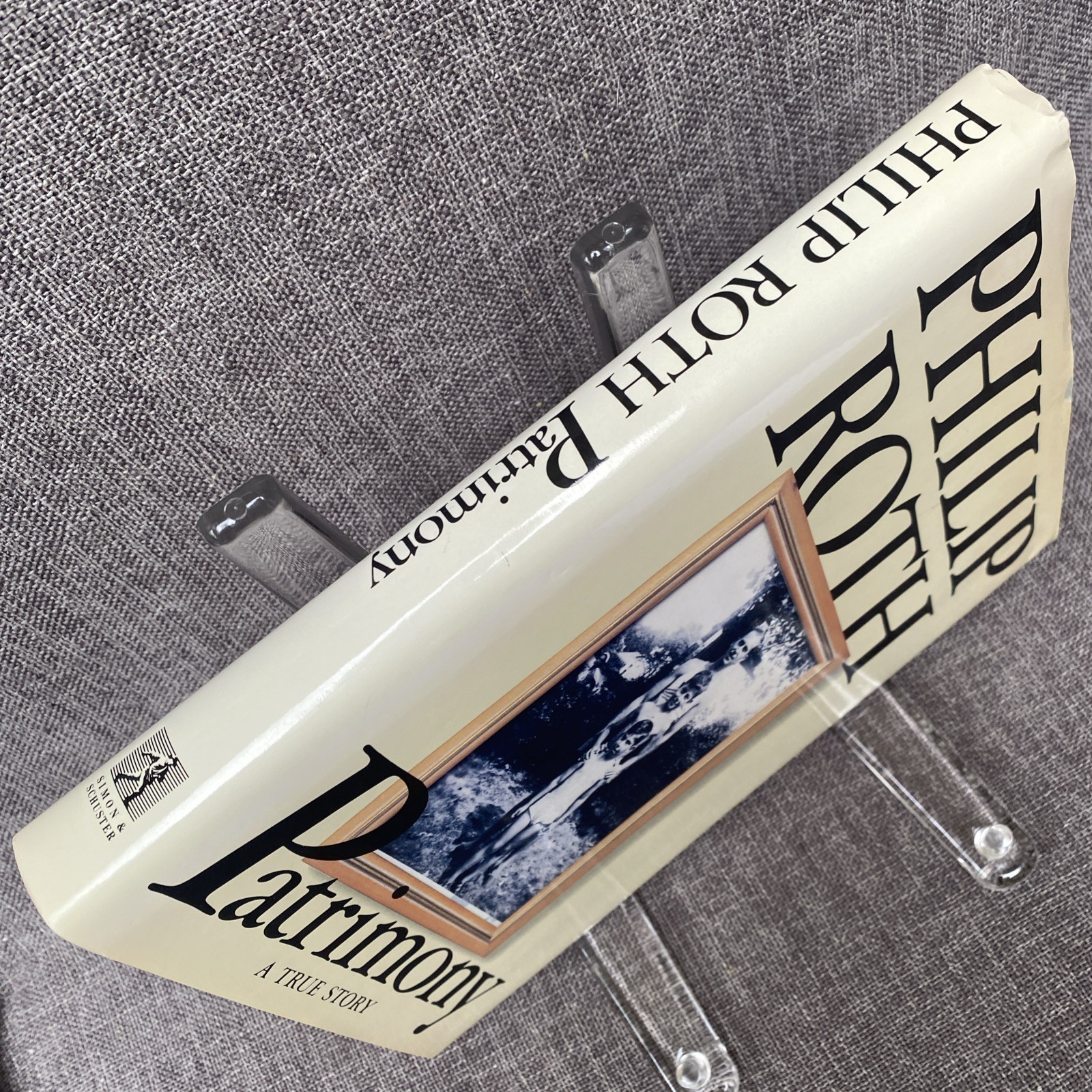 SIGNED Philip Roth Patrimony A True Story Hardcover 1991