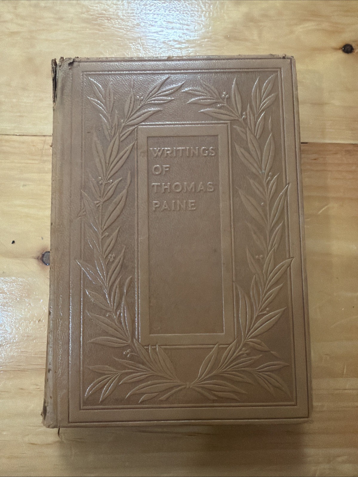 The Writings of Thomas Paine Volume 1 Life And Appreciations, 1908 N0 87 Leather