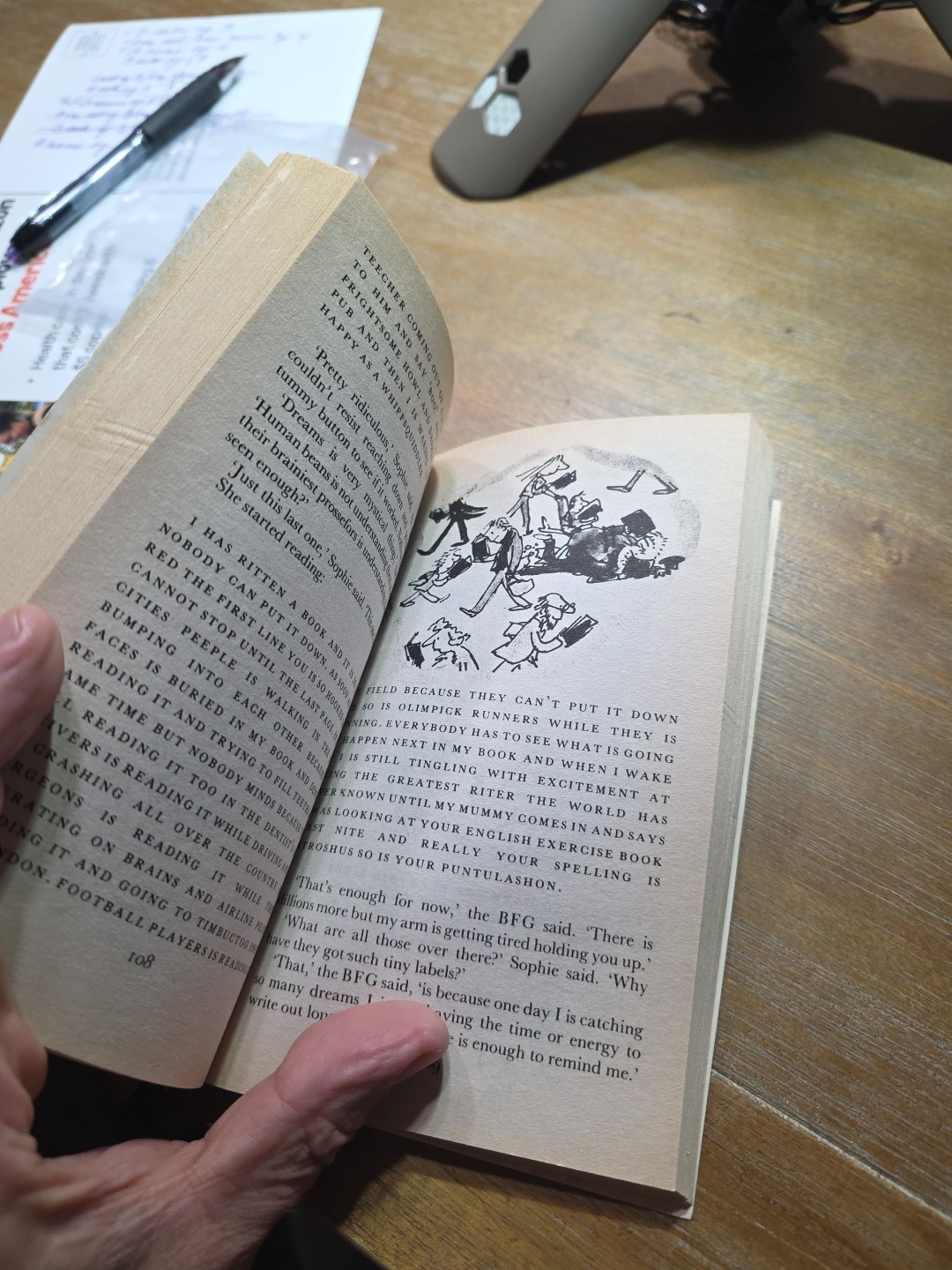 The BFG, Roald Dahl, 1998, Trade Paperback