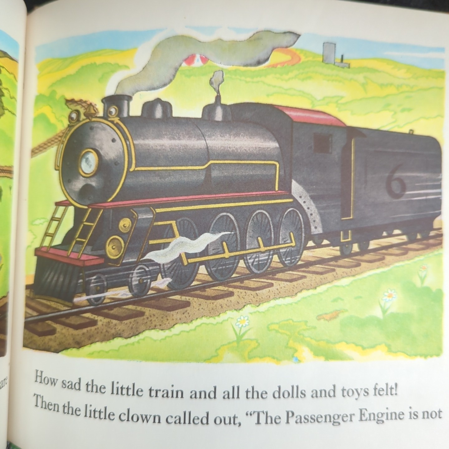 Vintage 1960s Little Engine That Could Book Watty Piper 1961 Platt & Munk NY