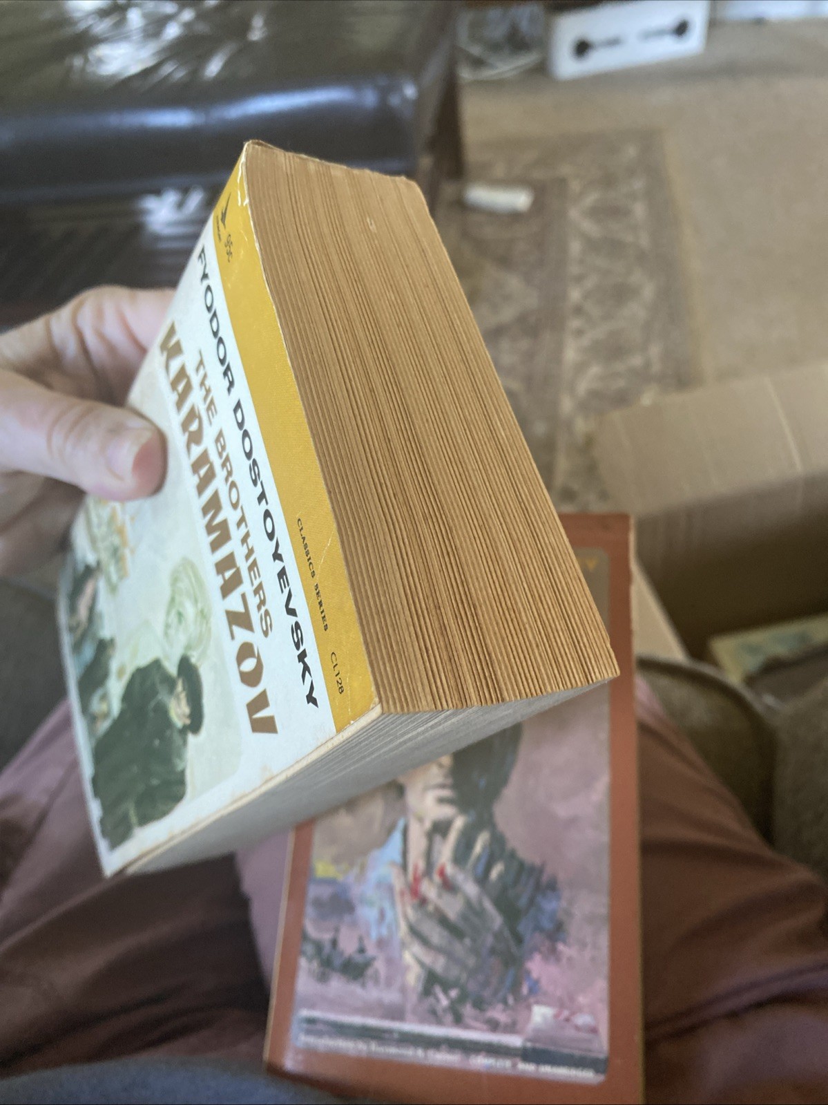THE BROTHERS KARAMAZOV By Fyodor Dostoevsky, PAPERBACK, AIRMONT CLASSICS, 1966