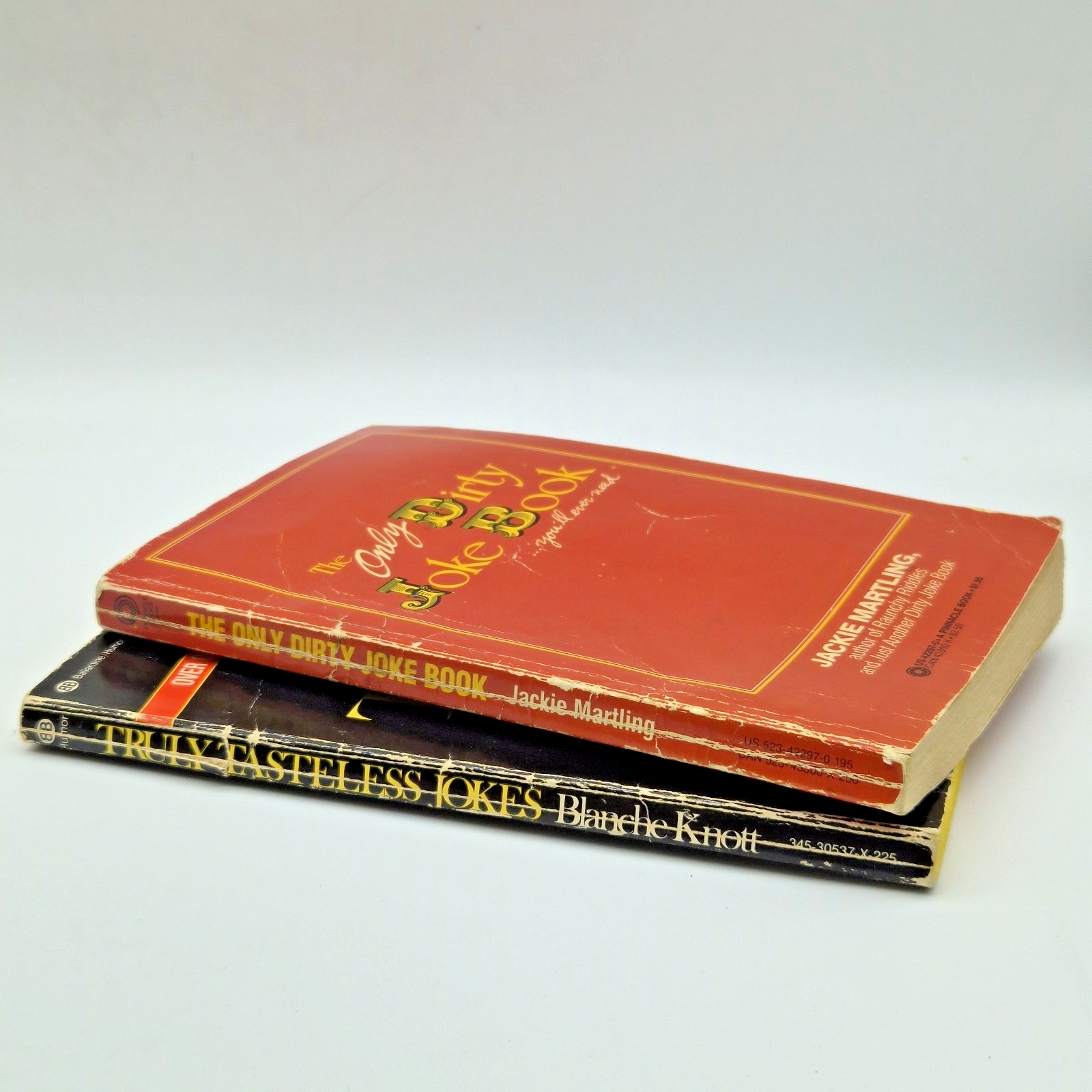 Vintage Dirty Joke Books Lot Jackie Martling Blanche Knott PBs Truly Tasteless