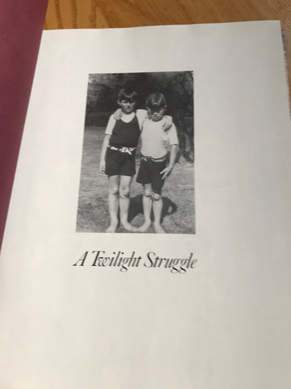 A Twilight Struggle: The Life of John Fitzgerald Kennedy Book Barbara Harrison