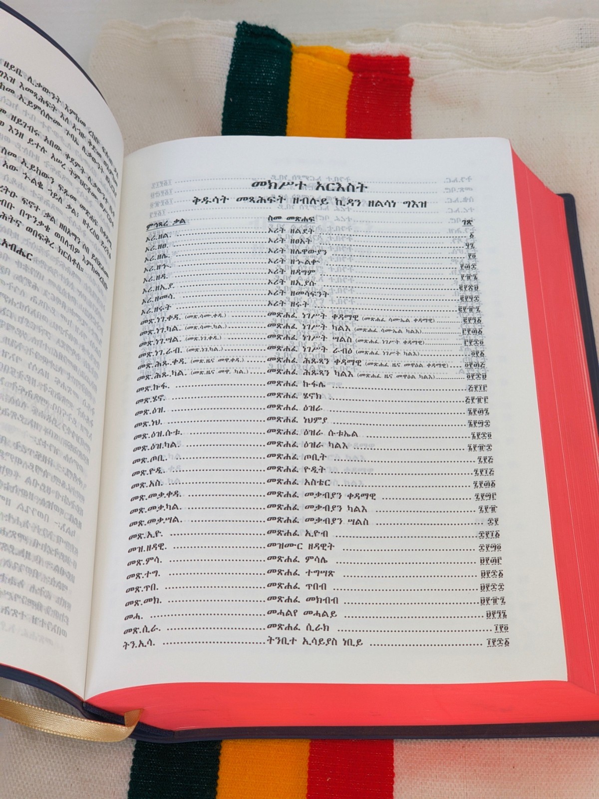 Complete Ethiopian Bible 81 Books In Ge’ez Orthodox Tewahedo Church