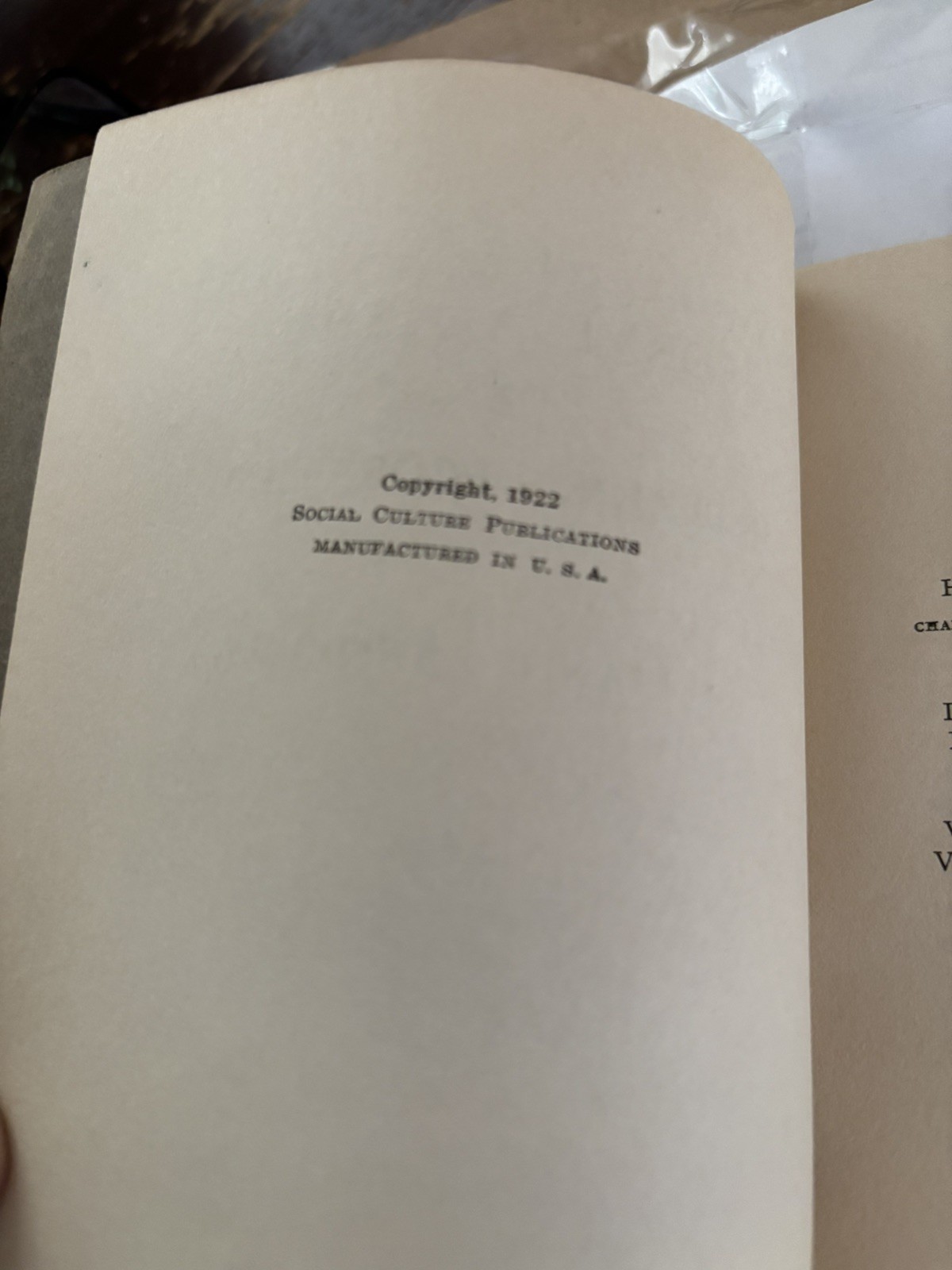 The Womans Library 1922 Book of Culture Decorating Meal Lot of 2 Antique Lane