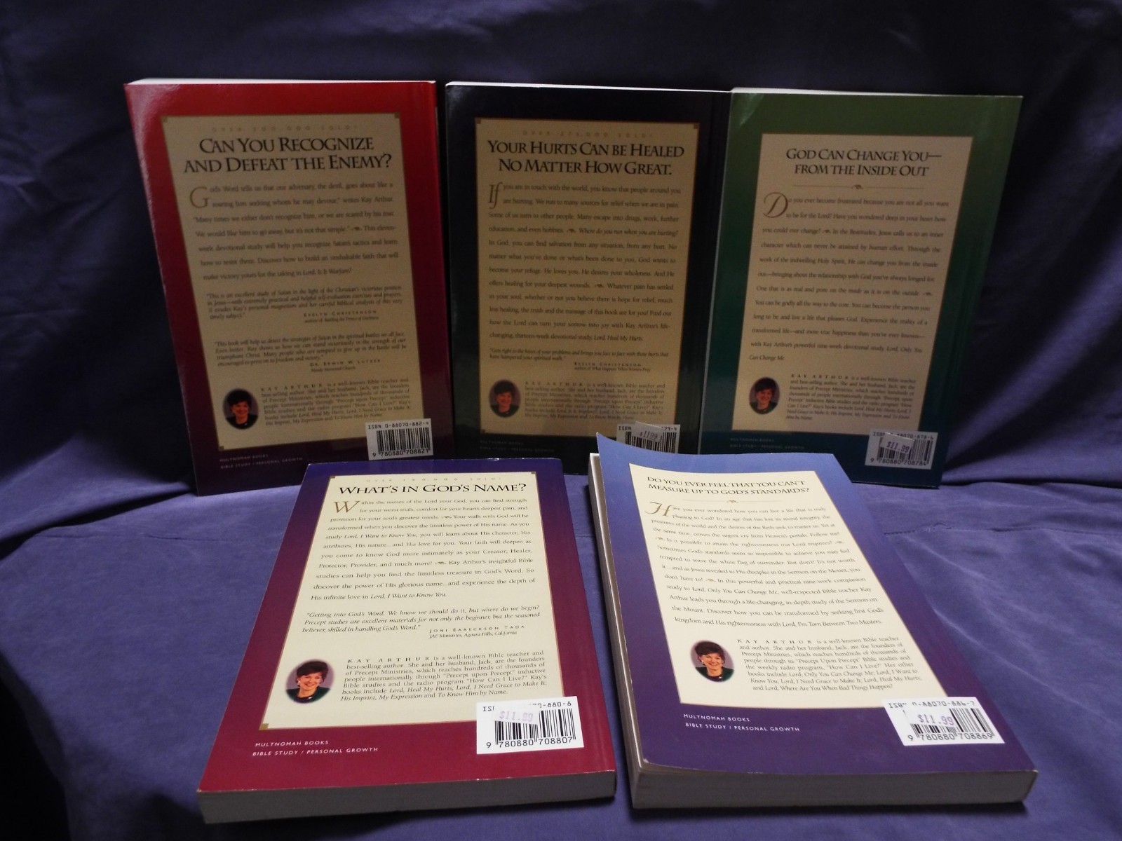 Kay Arthur Book Lot – 15 PB VG to LN