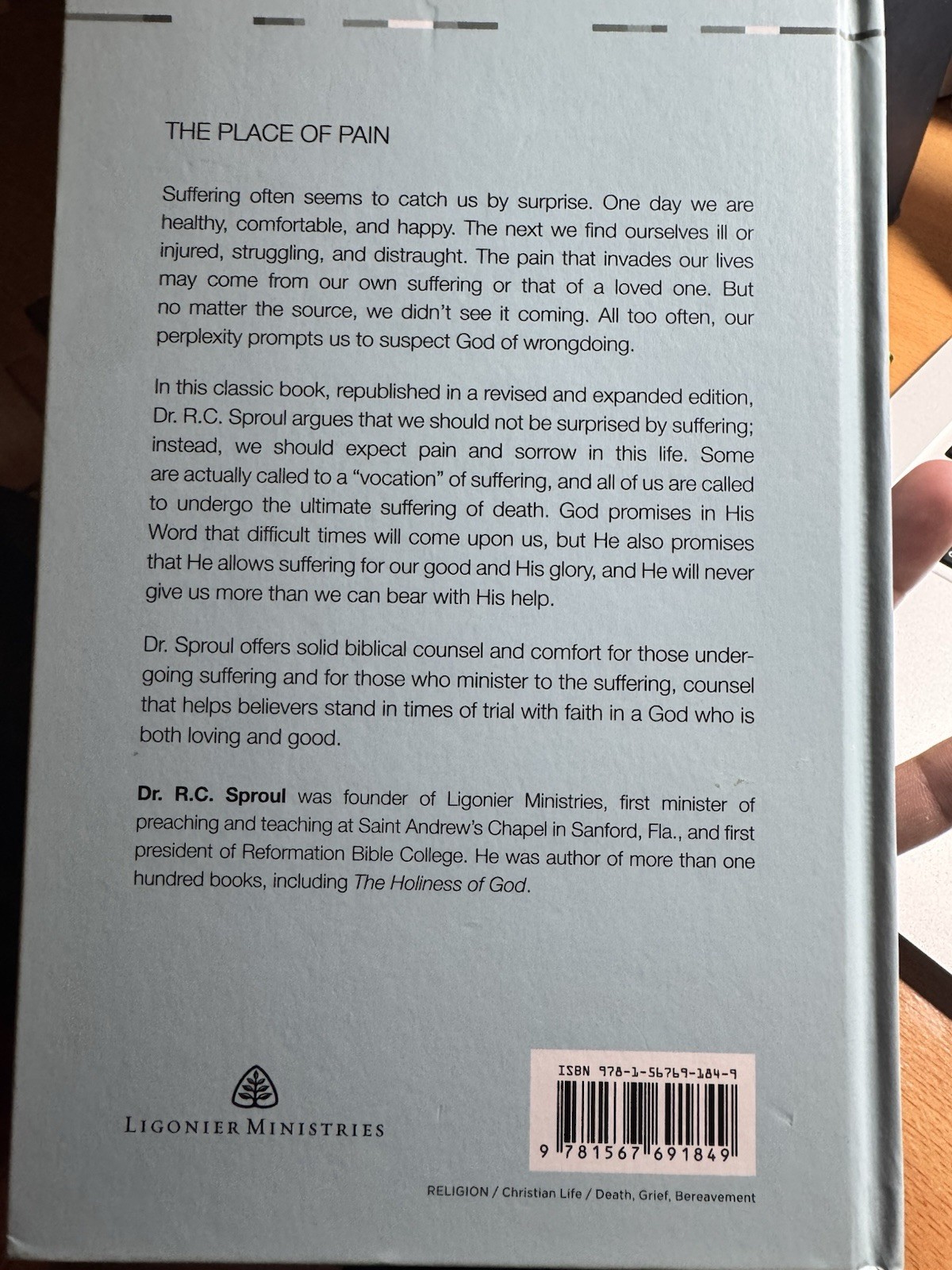 Ligonier Ministries Surprised by Suffering R.C. Sproul Hardcover Revised Ed 2009