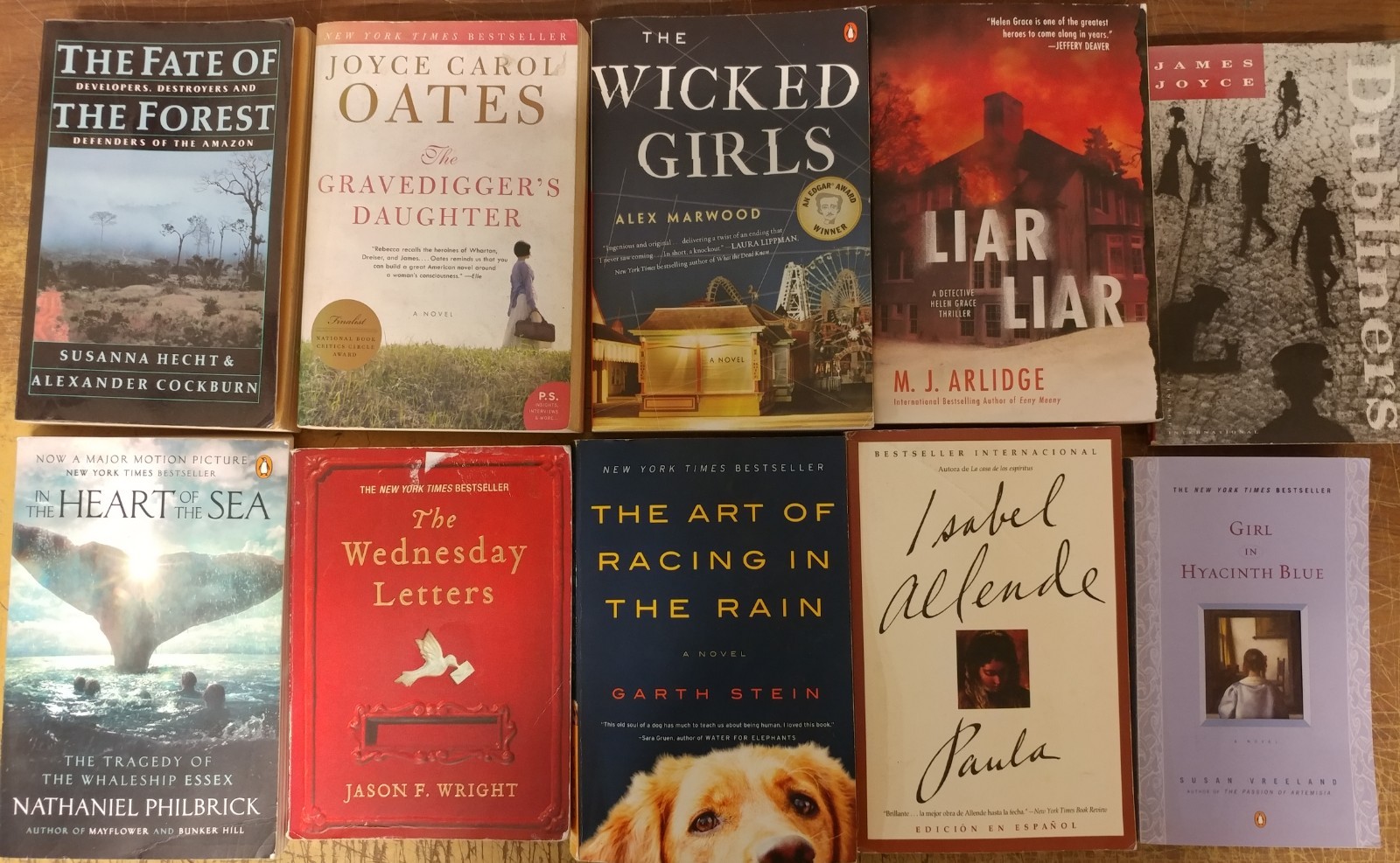 Lot of 16-LBS TRADE PAPERBACK Fiction INSTANT COLLECTION GENERAL Book MIX GENRE