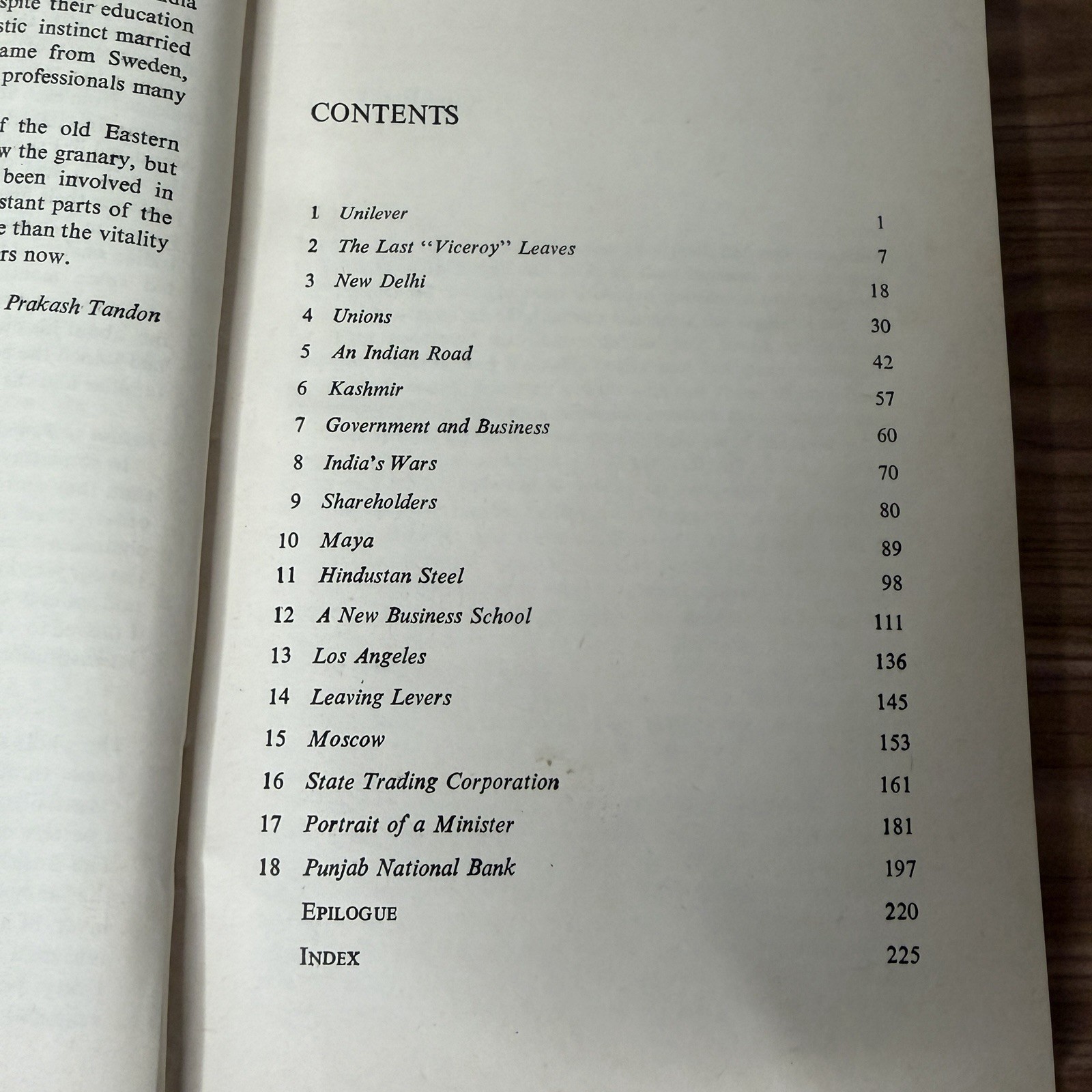 Return to Punjab 1961-1975 by Prakash Tandon India Punjabi 1980 Hardcover