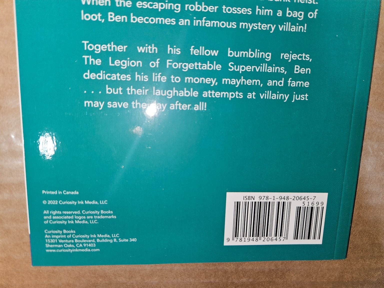 Legion of the Forgettable Supervillains TPB Volume 1 Curiosity Books